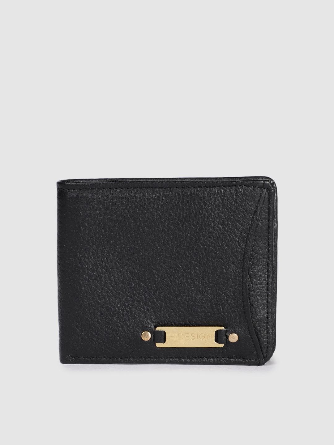 Hidesign Men Leather Two Fold Wallet
