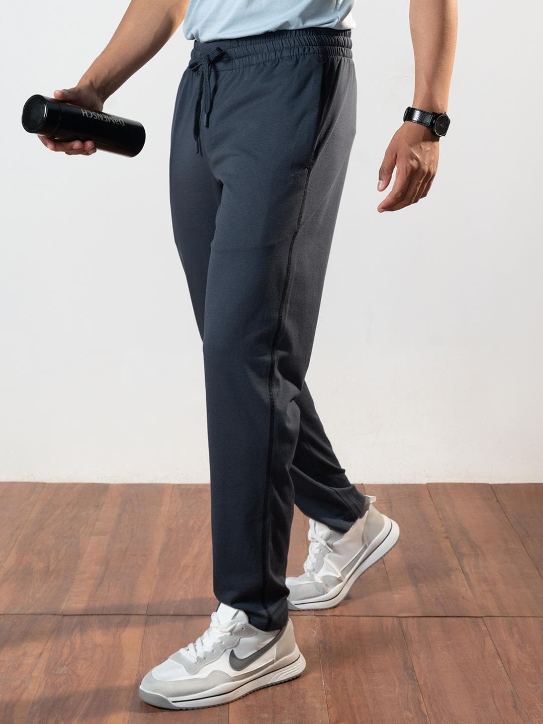 DAMENSCH Men Statement Soft Prima Jersey Vortex Spun Track Pants