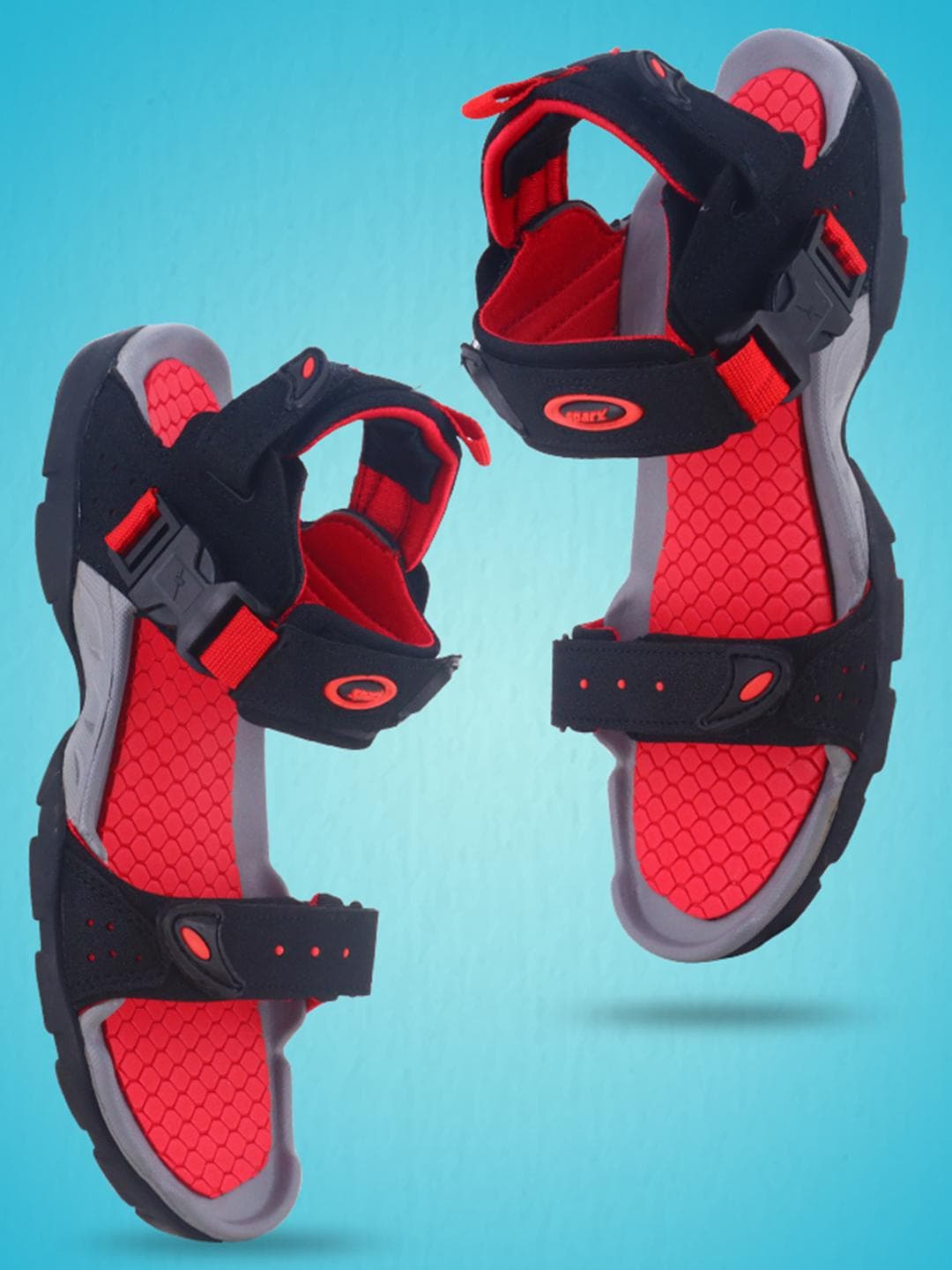 Sparx Men Textured Sports Sandals