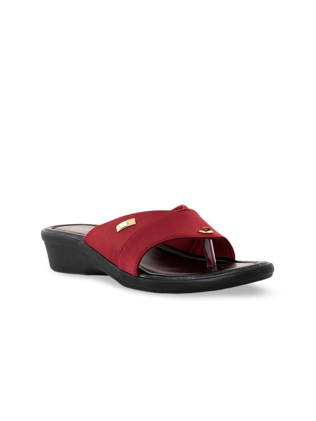 Khadims Open Toe Wedge Heels