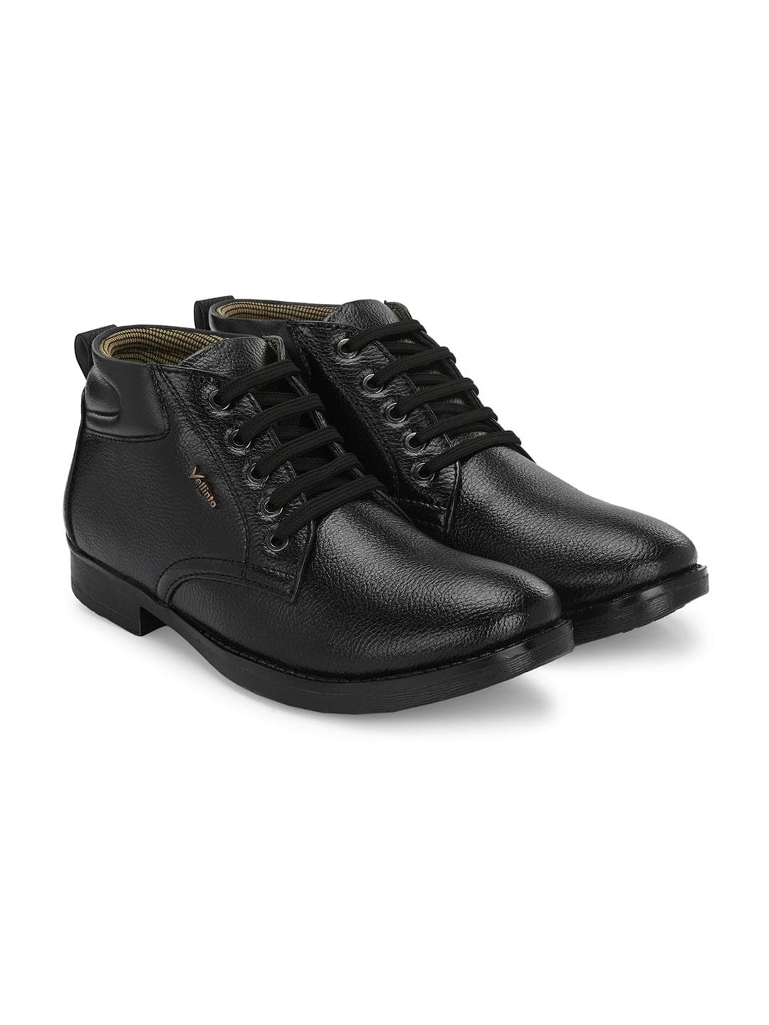 Vellinto Men Heeled Biker Boots