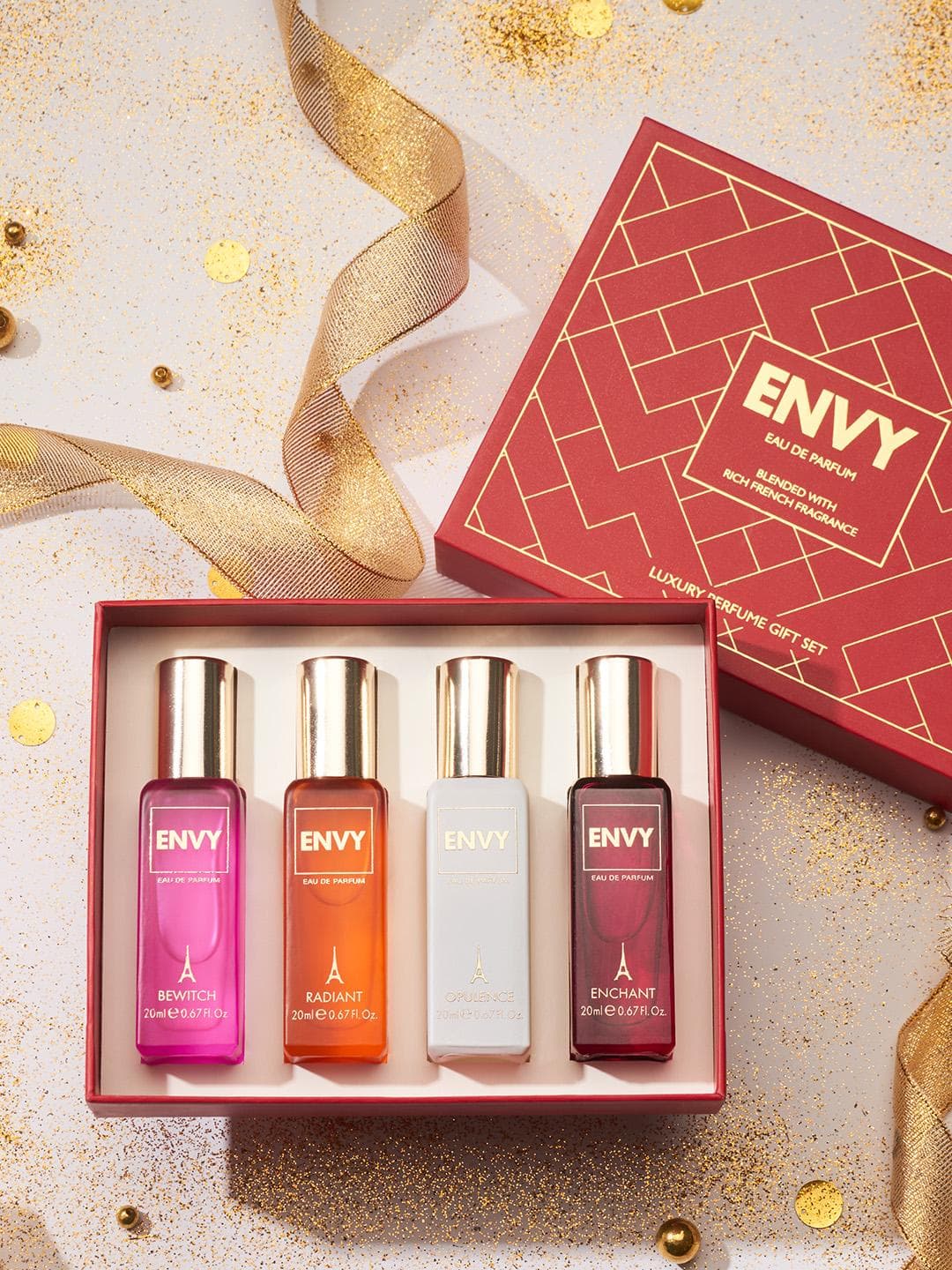 Buy Envy Women Set Of 4 Eau De Parfum 20 Ml Each Opulence, Bewitch, Radiant, Enchant - - Personal Care for Women