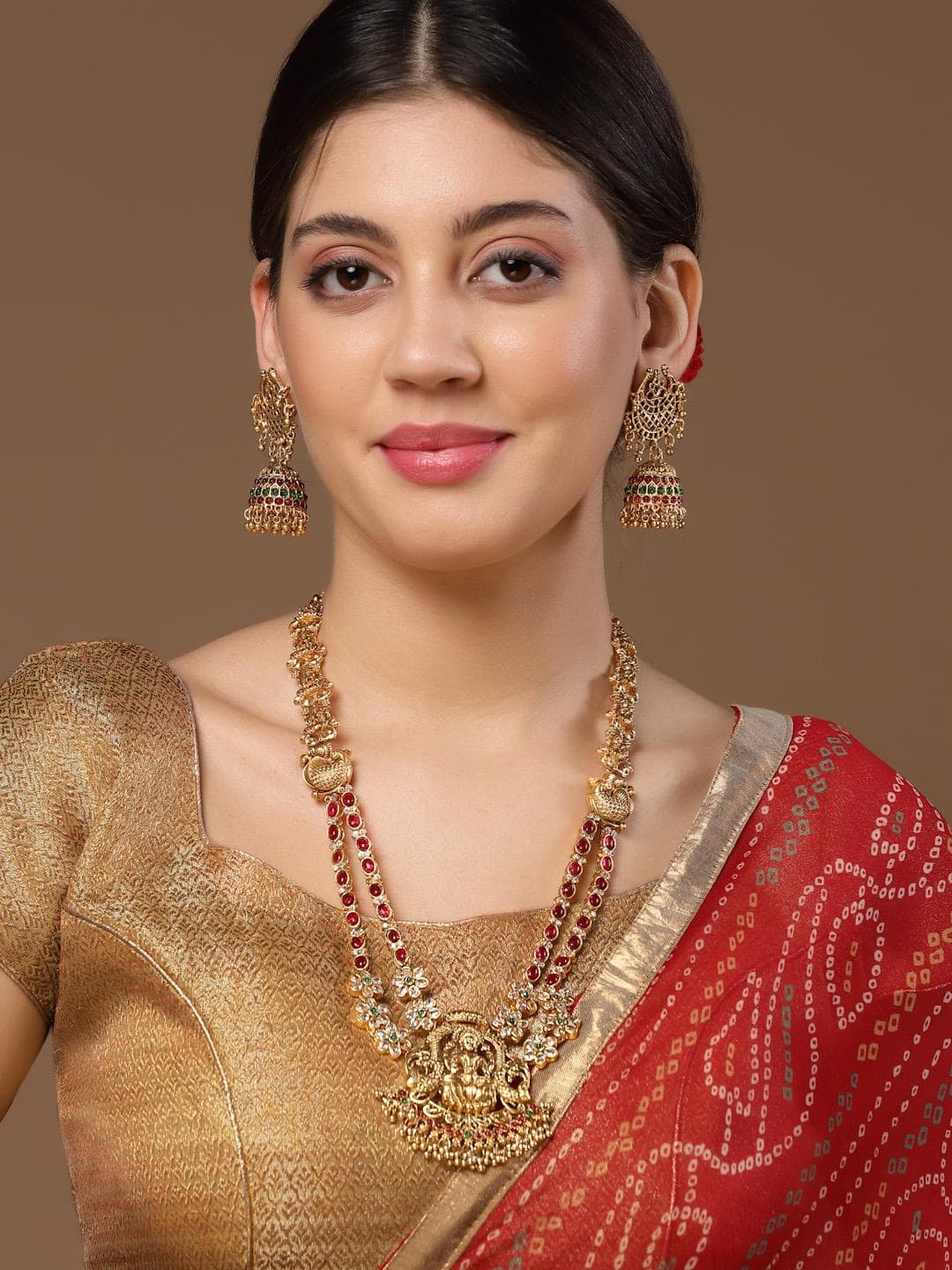 Buy PANASH Gold Plated Kundan Studded Jewellery Set - - Accessories for Women