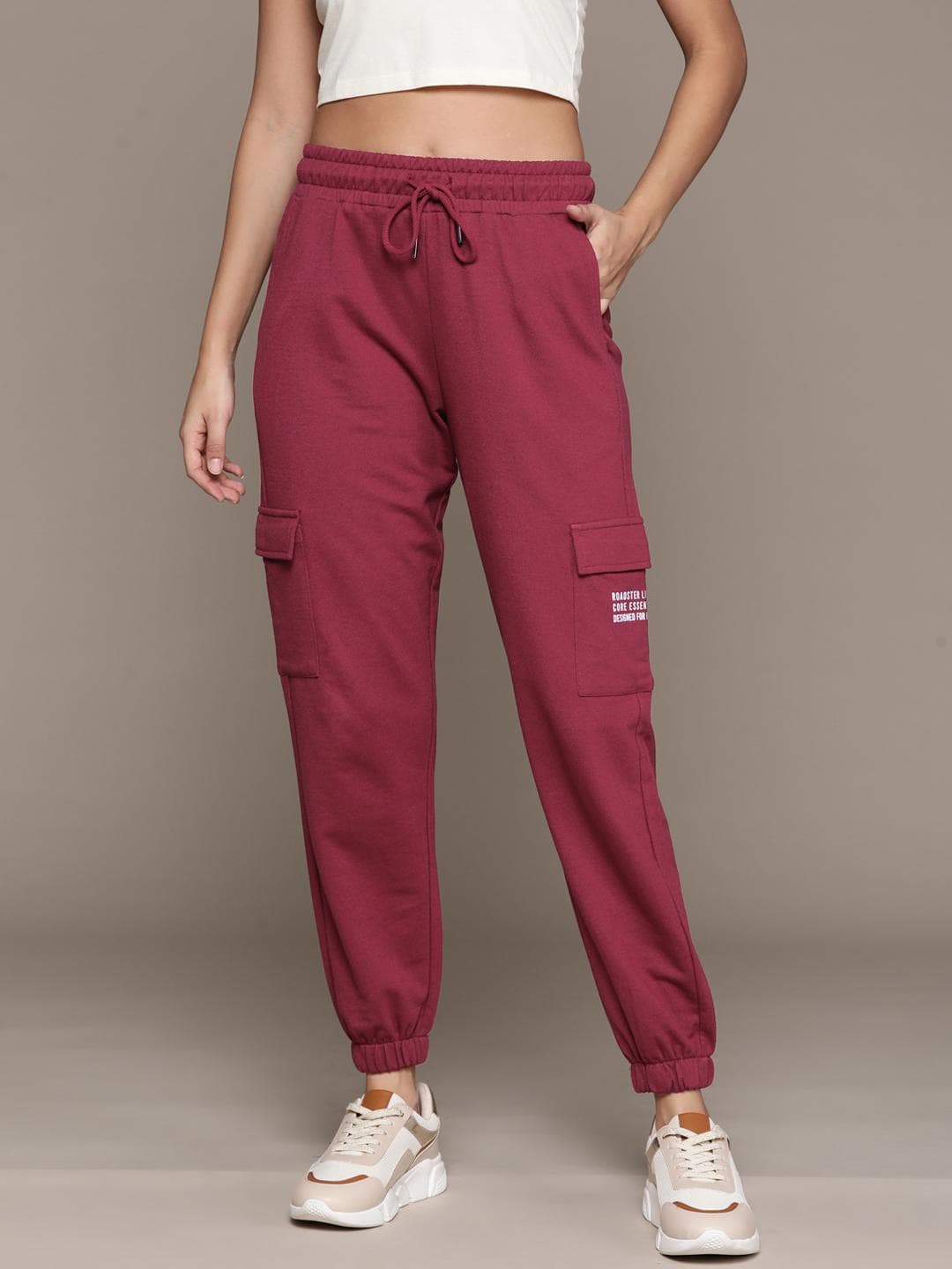Roadster Women Solid Regular Fit Joggers