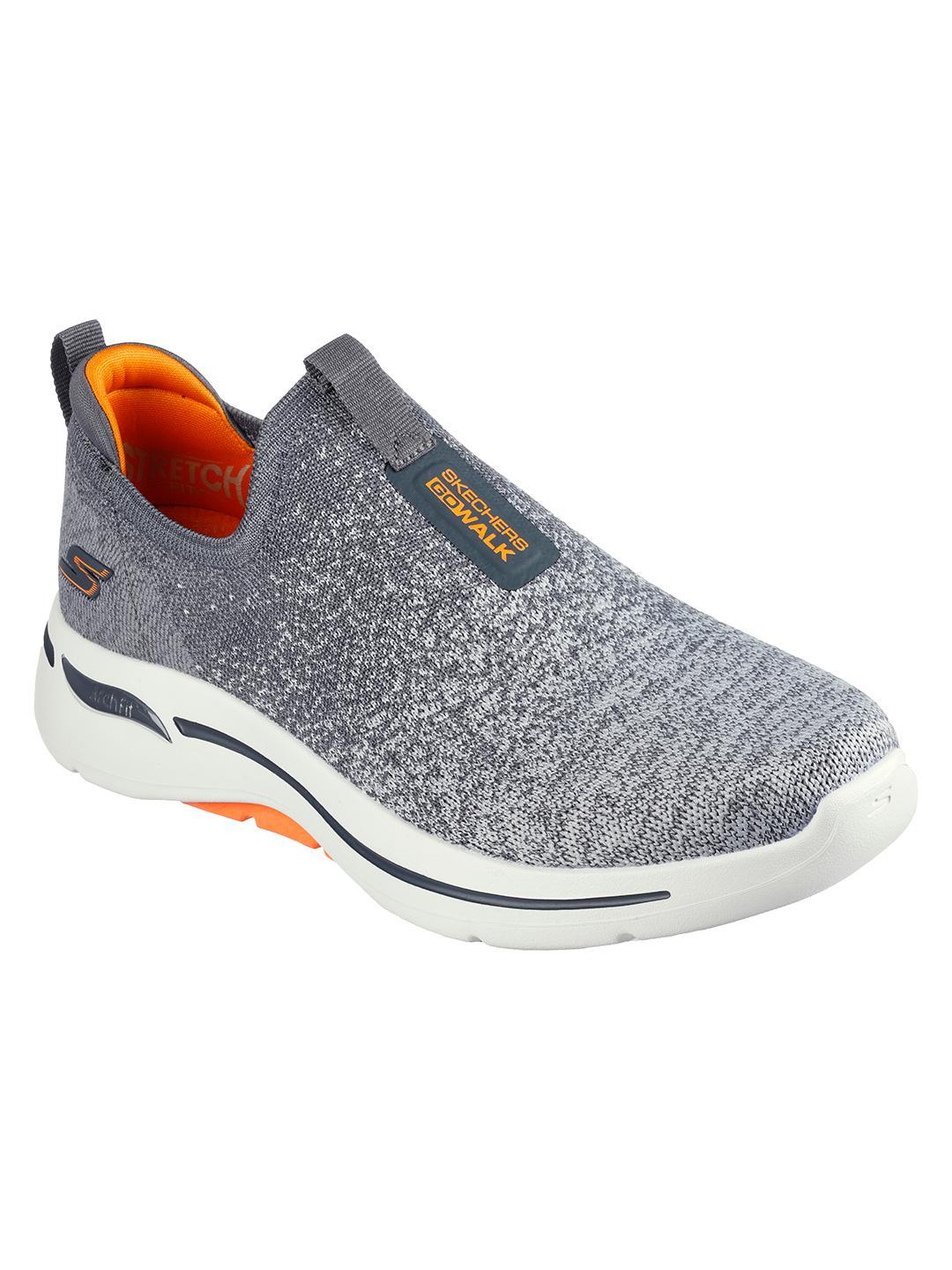 Buy Skechers Men Go Walk Arch Fit Linear Axis Walking Shoes - - Footwear for Men