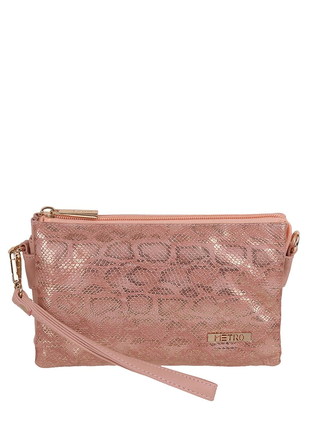 Buy Metro Textured Wrist Loop Purse - - Accessories for Women