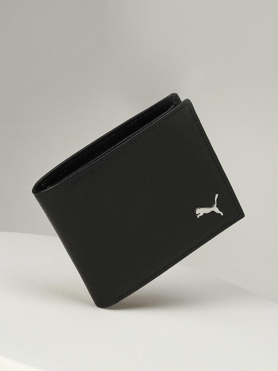 Buy Puma Leather Plain Bi Fold Wallet - - Accessories for Unisex