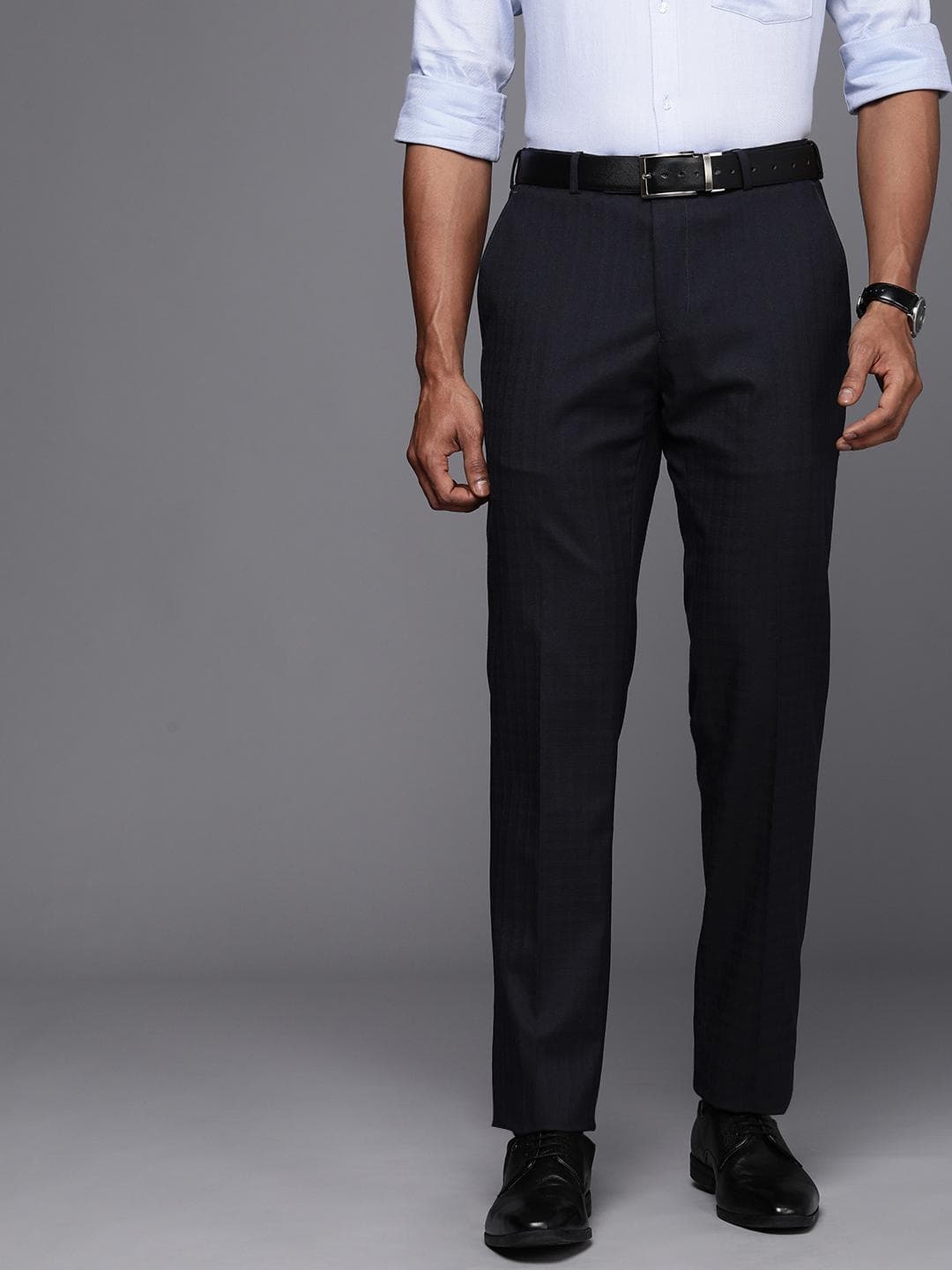 Raymond Men Slim Fit Formal Trousers