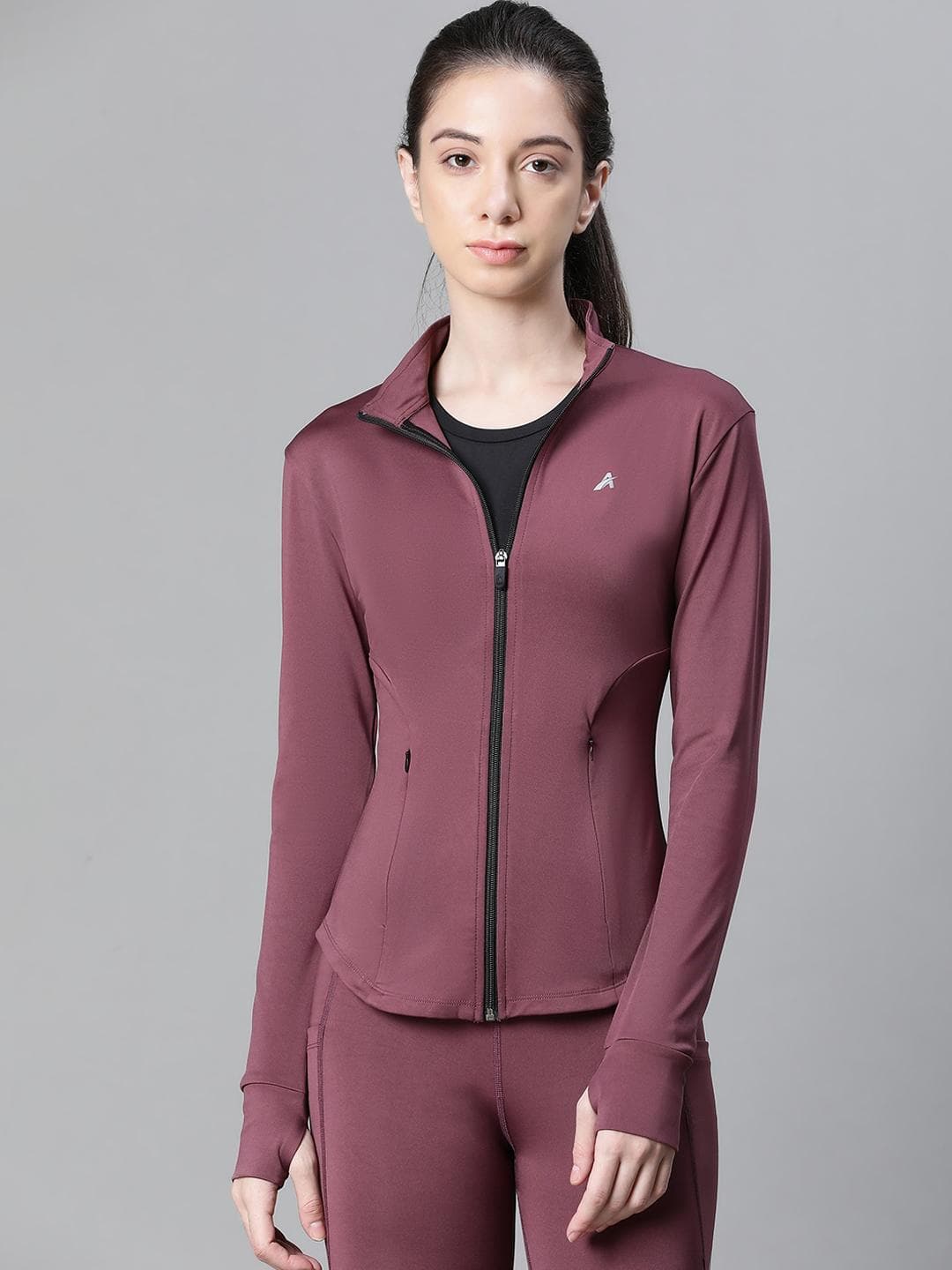 ATHLISIS Lightweight Long Sleeves Outdoor Knitted Dry-Fit Sporty Jacket