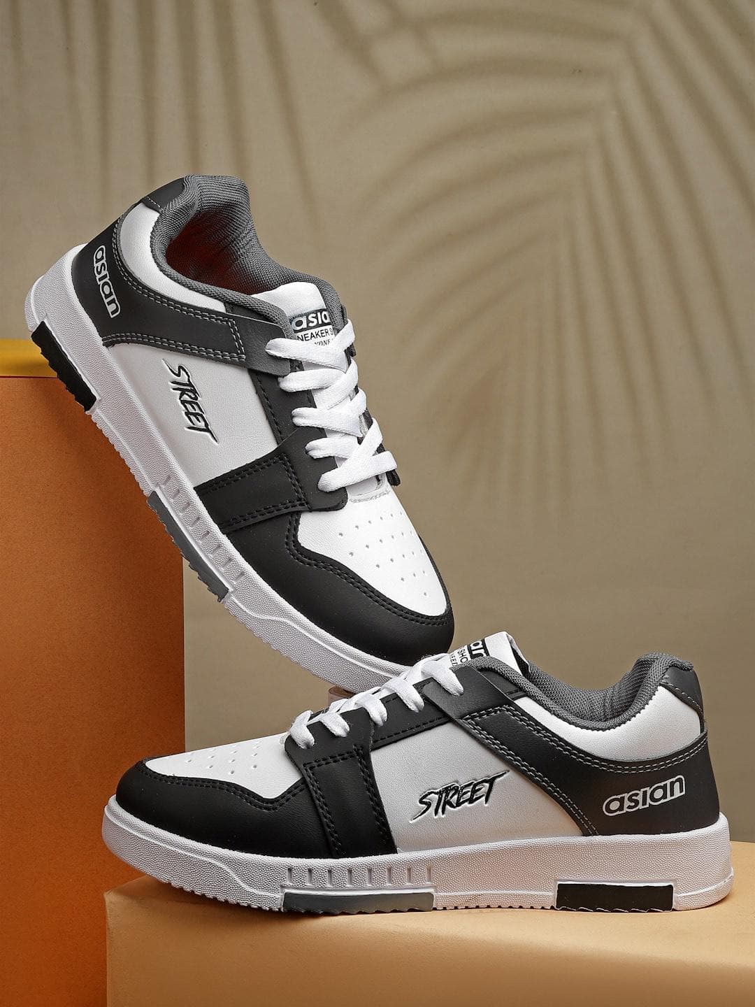 ASIAN Boys TARZAN-04 Colourblocked Memory Foam Insole Sneakers