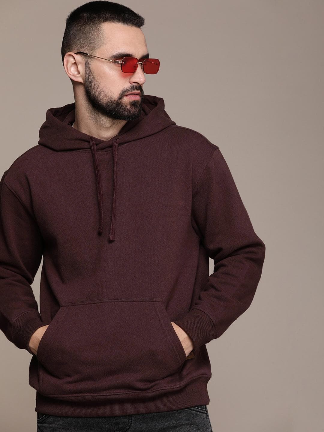 Roadster Men Hooded Sweatshirt