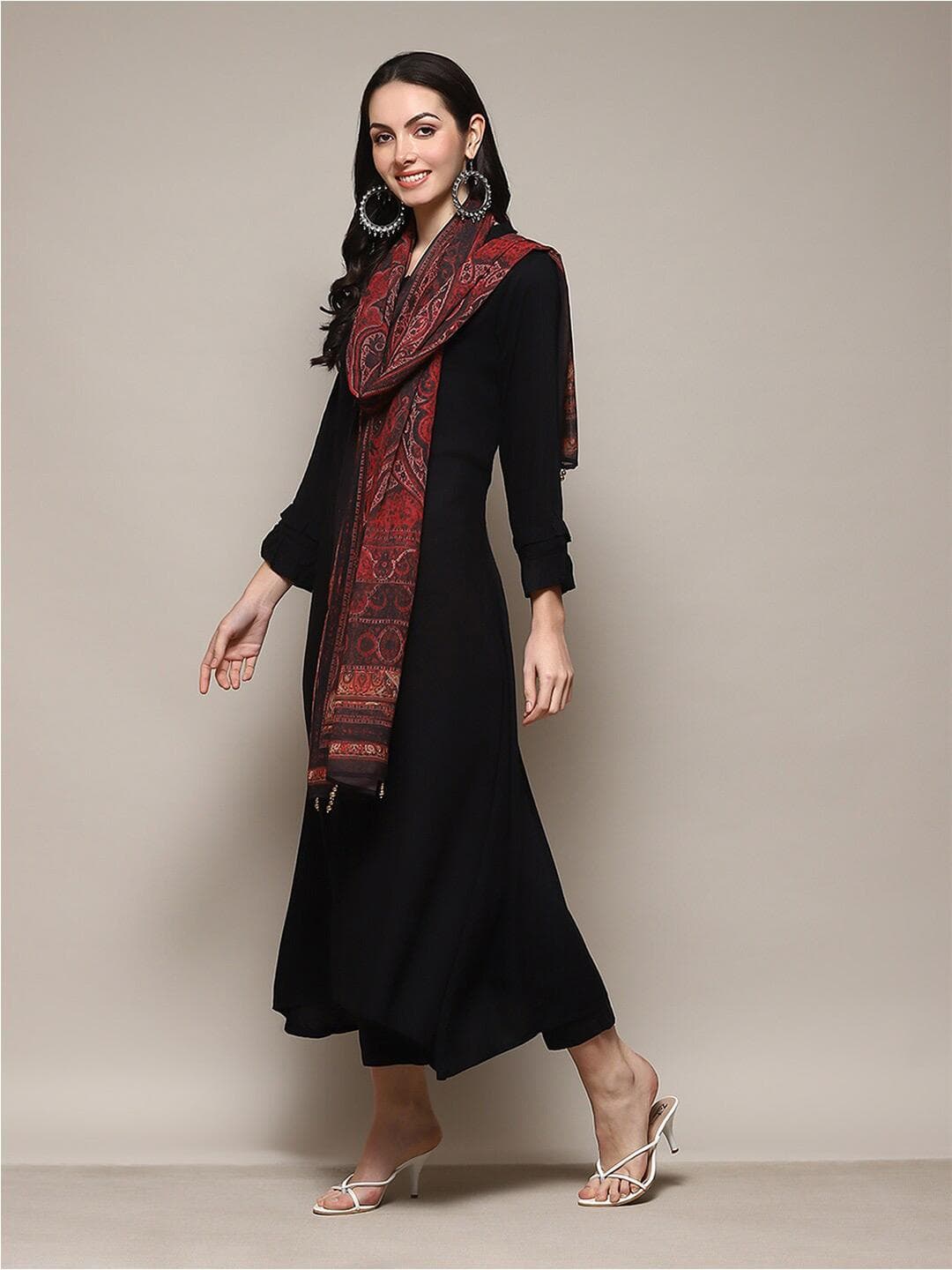 Biba Ethnic Motifs Printed Dupatta