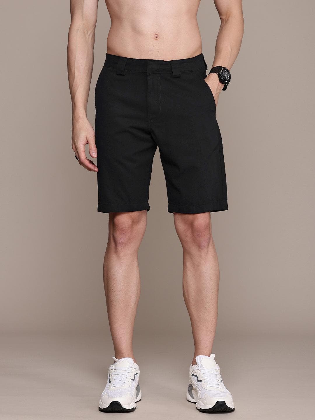 The Roadster Life Co. Men Pure Cotton Chino Shorts