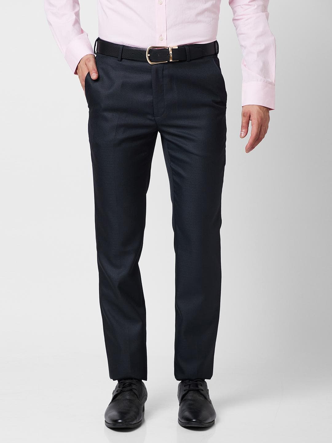 Raymond Men Slim Fit Formal Trousers