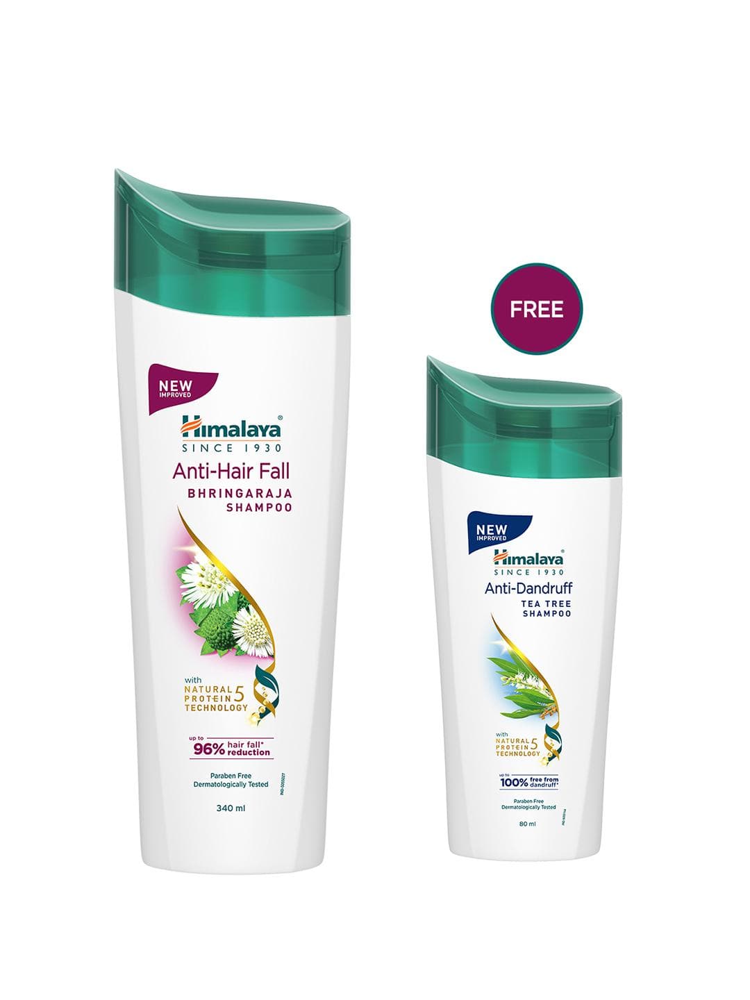 Buy Himalaya Anti Hair Fall Shampoo 340ml With Anti Dandruff Tea Tree Shampoo 80ml Free - - Personal Care for Unisex