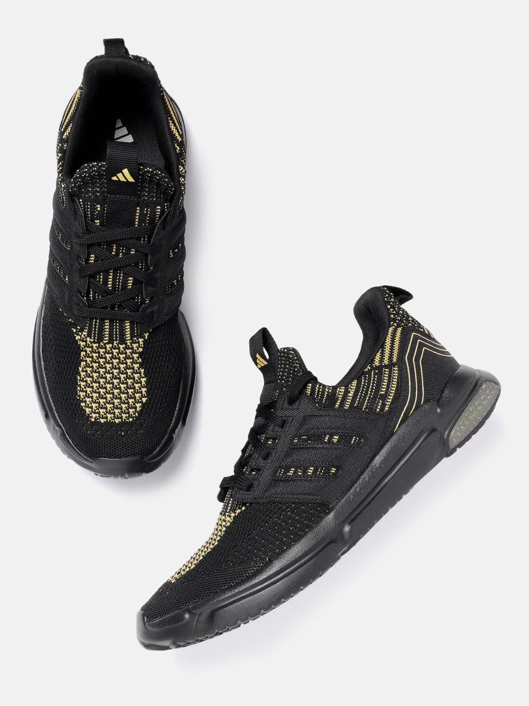 Buy ADIDAS Men Woven Design Track Tech Running Shoes - - Footwear for Men