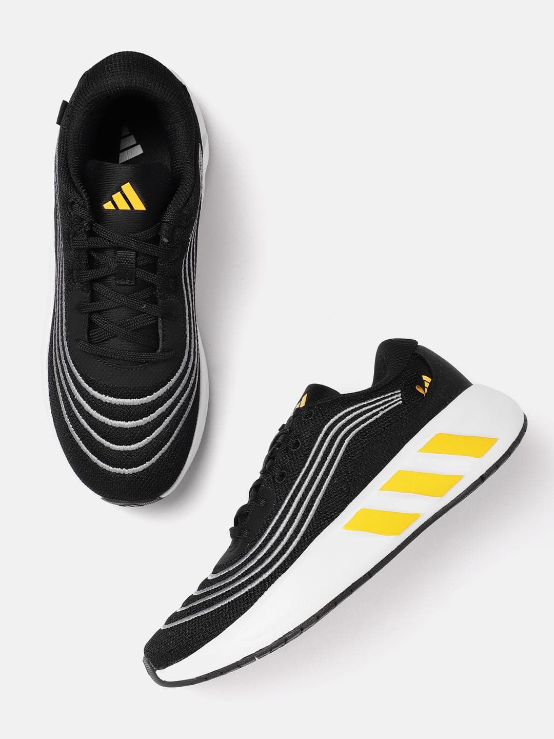 Buy ADIDAS Men Woven Design Cloud Tec Running Shoes - - Footwear for Men