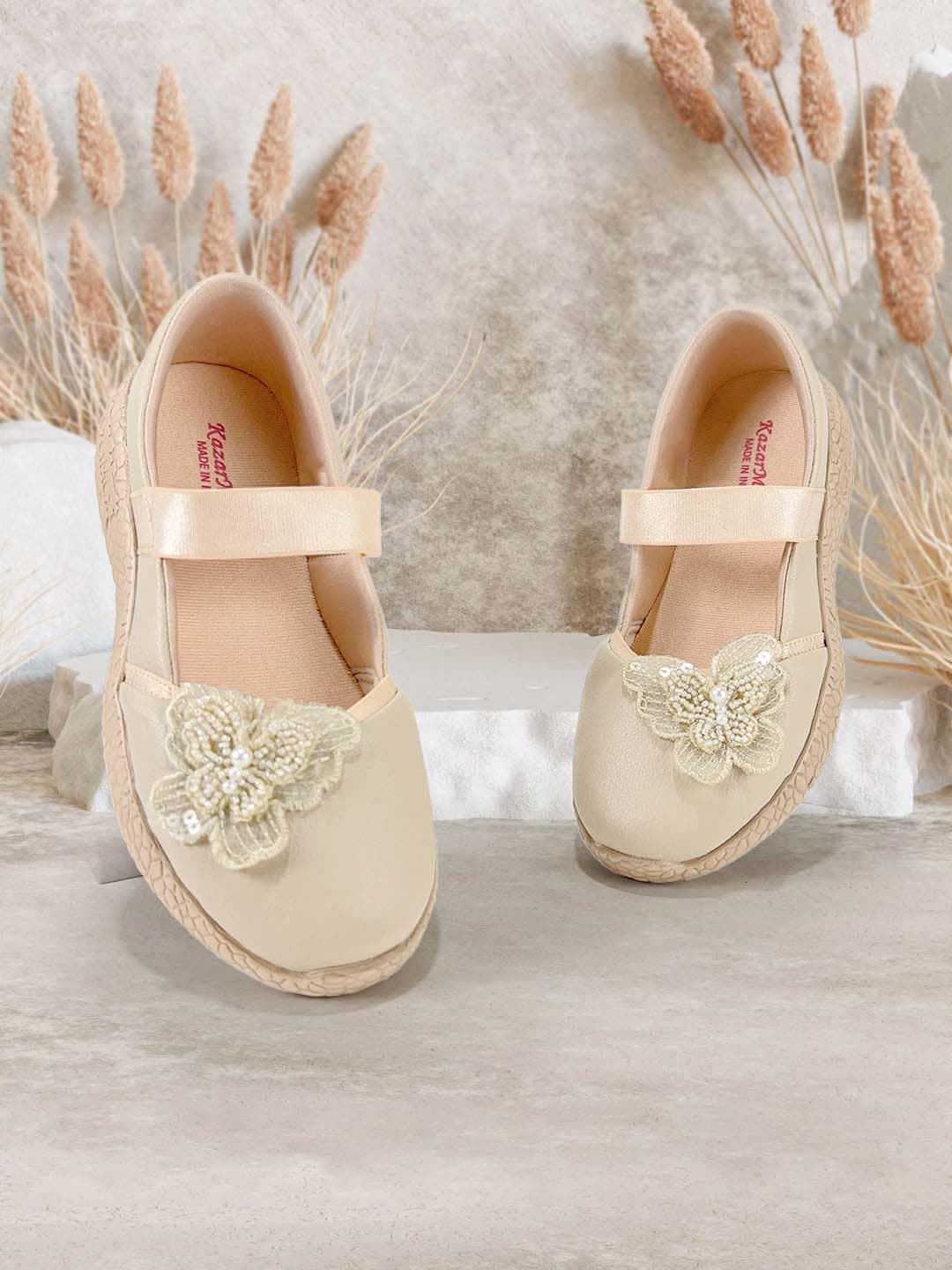 KazarMax Girls Embellished Ballerinas