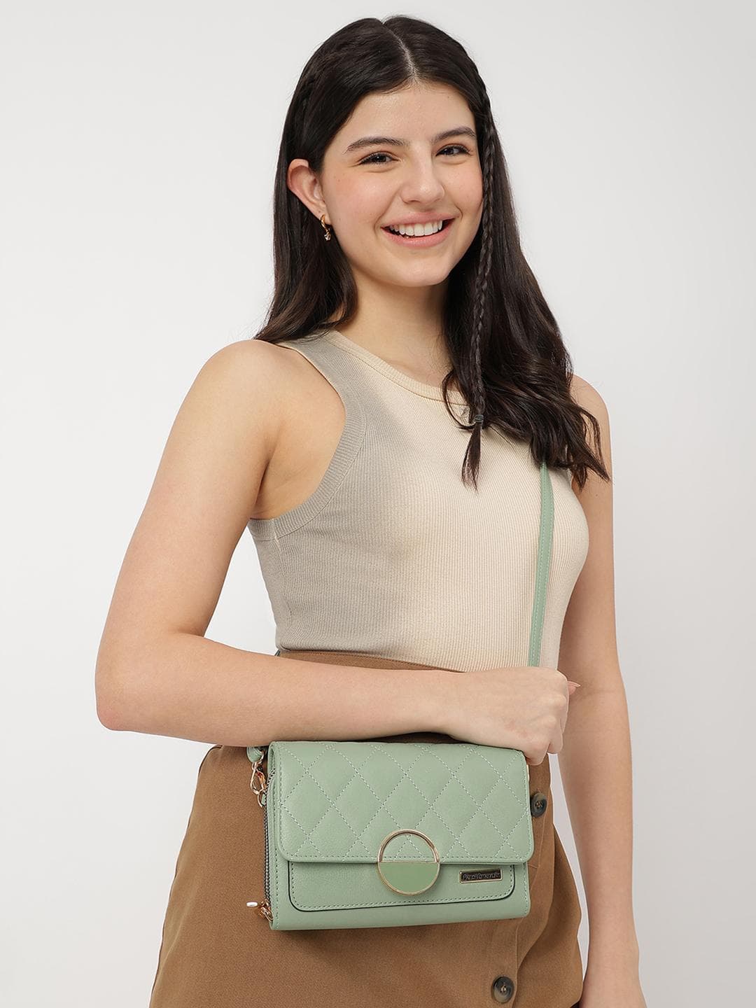 Fastrack Quilted Envelope Clutch