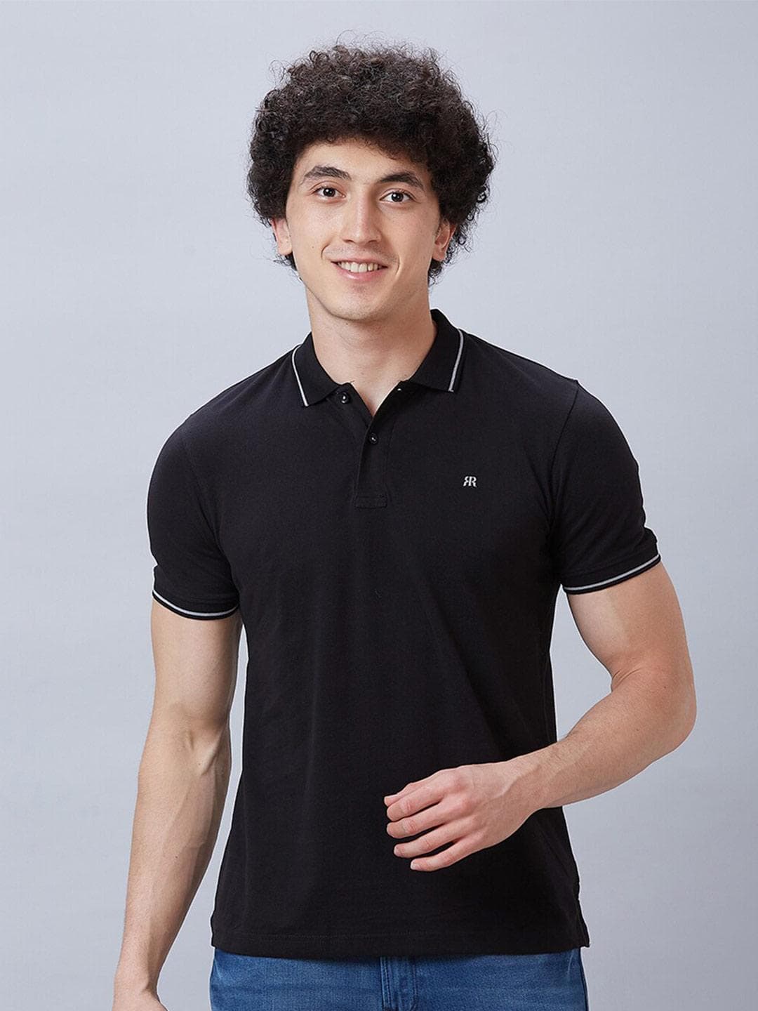 Raymond Pure Cotton Polo-Collar Tshirts