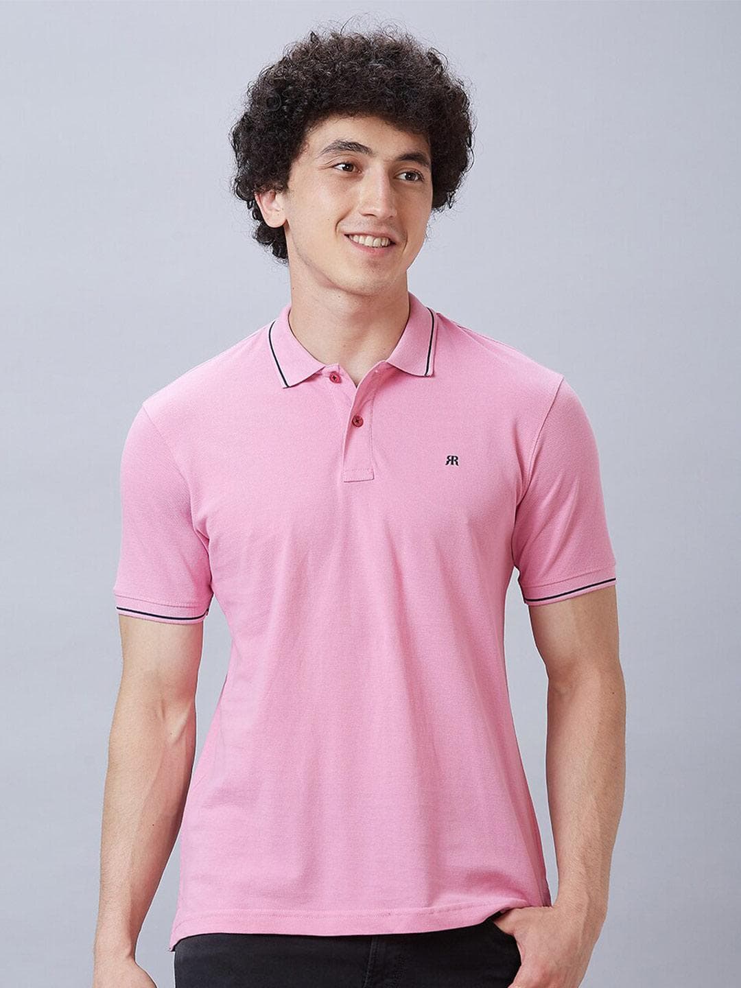 Raymond Polo Collar Pure Cotton Casual T-shirt