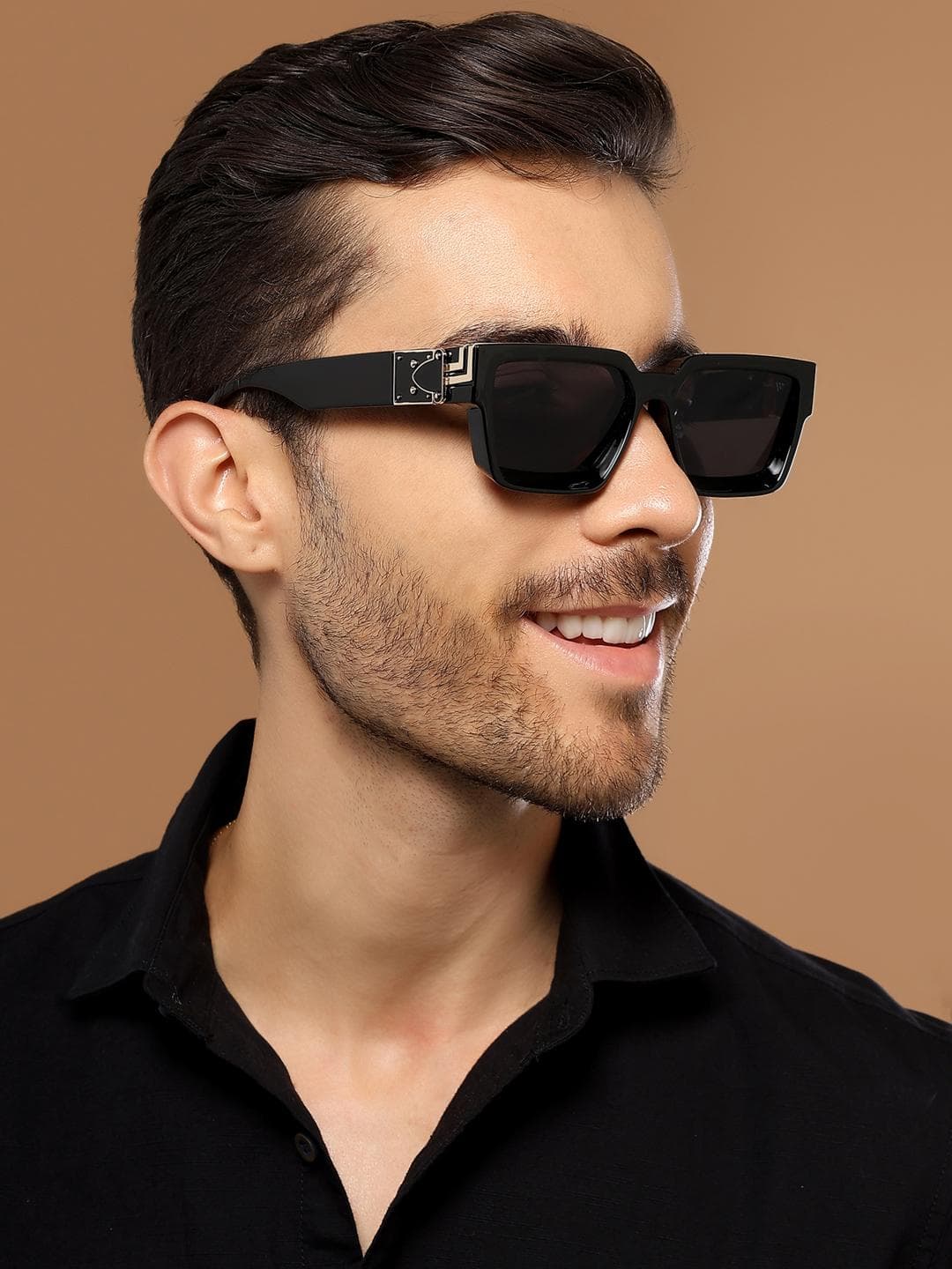 Voyage Unisex Wayfarer Sunglasses with UV Protected Lens 86367MG5175