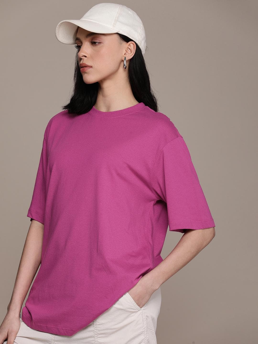 Roadster Women Cotton Oversized T-shirt