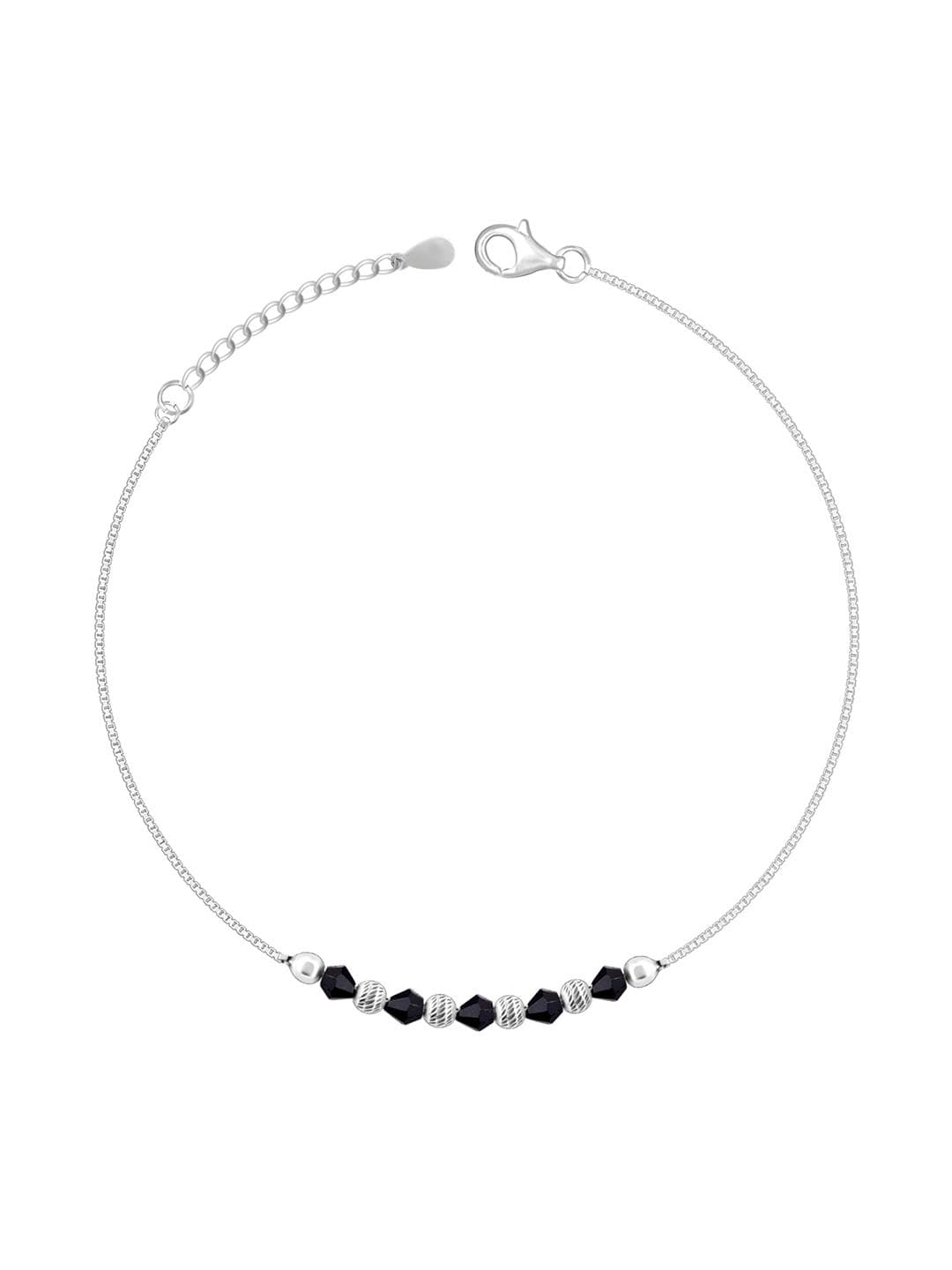 GIVA 925 Silver Gypsy Gleams Anklet