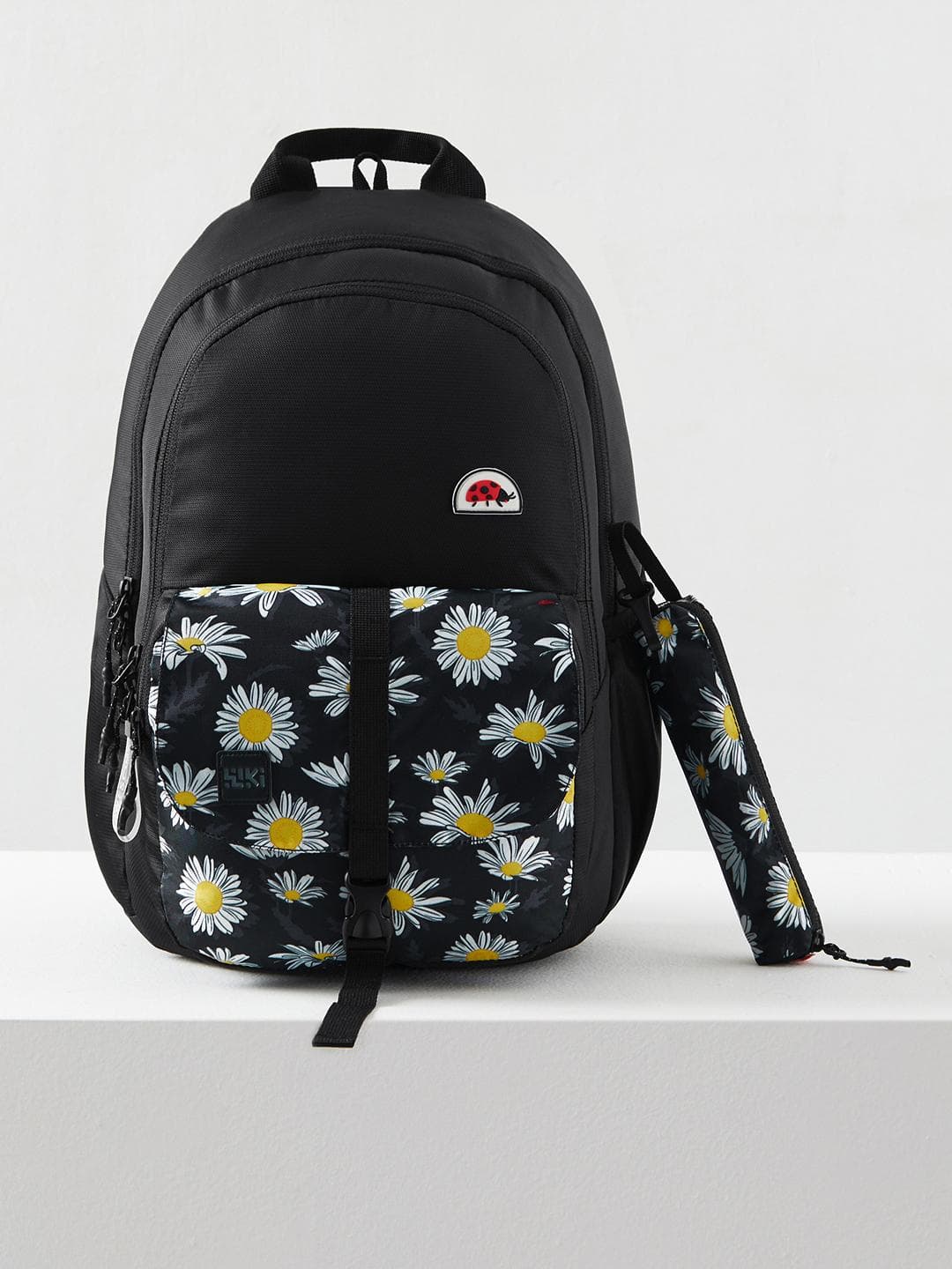 Wildcraft Kids Floral Printed ClimaCool Ergonomic Backpack