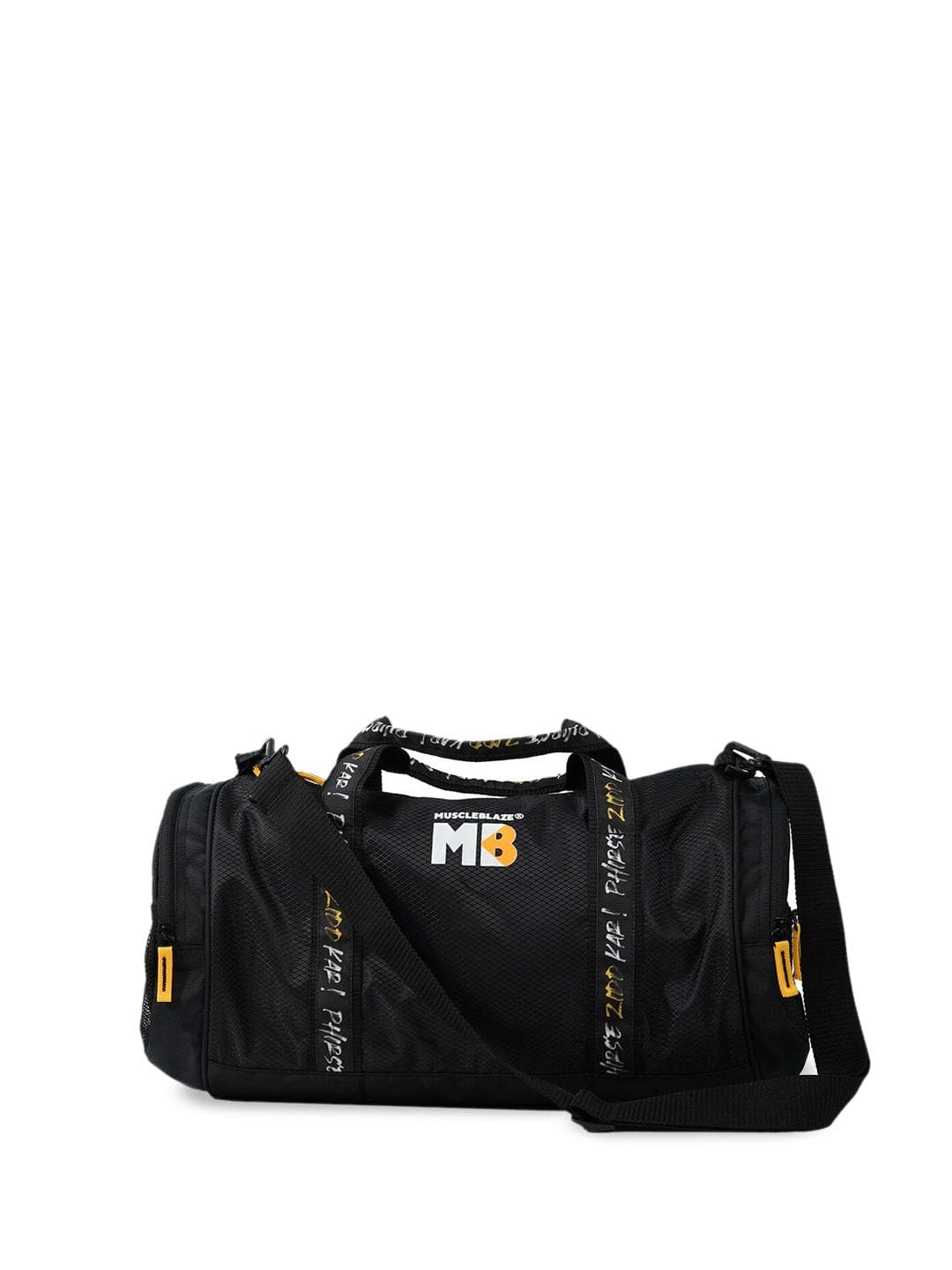Buy MuscleBlaze Unisex Typography Printed Duffel Bag - - Accessories for Unisex