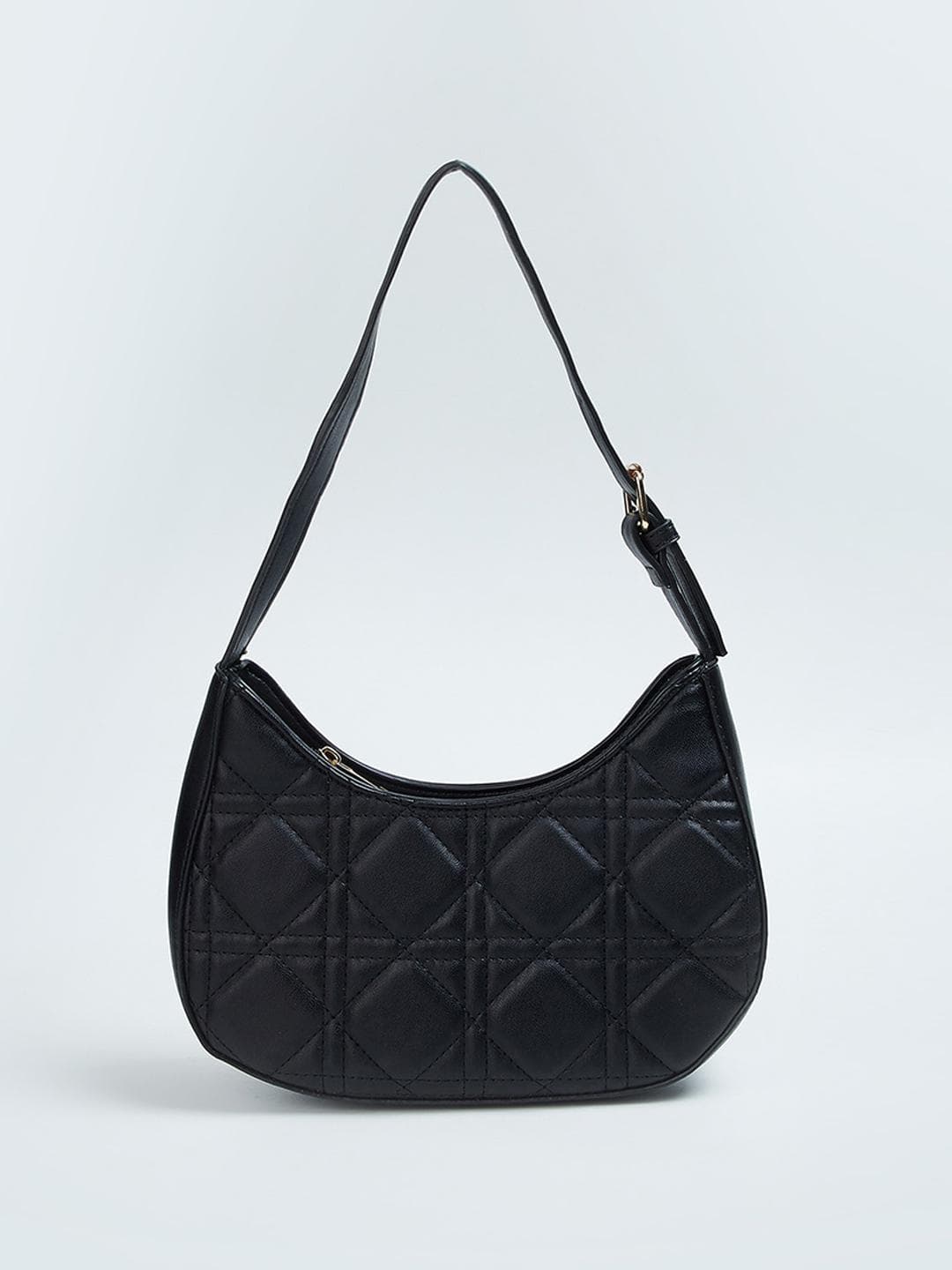 Buy Max Textured Half Moon Hobo Bag - - Accessories for Women