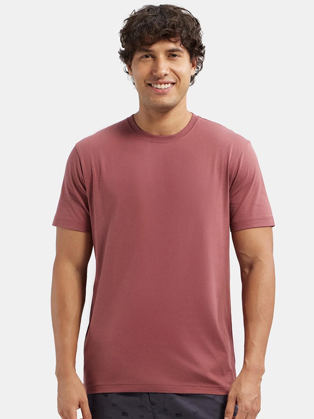 Jockey Super Combed Cotton Rich Round Neck Half Sleeve Tshirt-2714