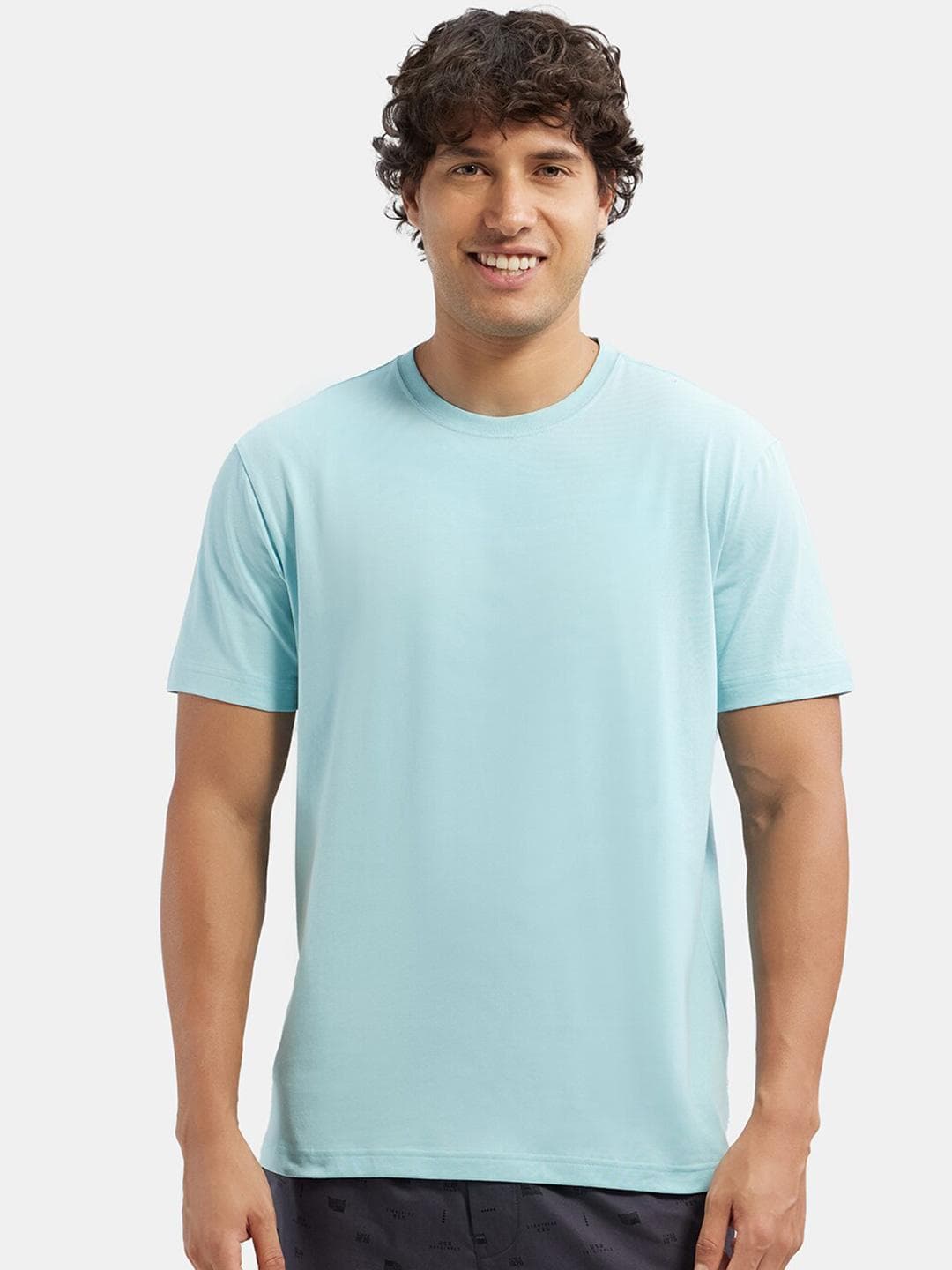 Jockey Super Combed Cotton Rich Round Neck Half Sleeve Tshirt-2714