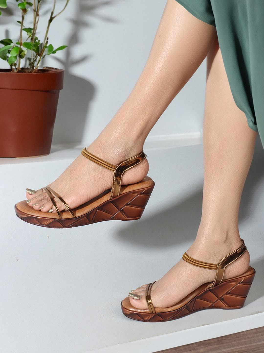 Denill Wedge Heels Sandals