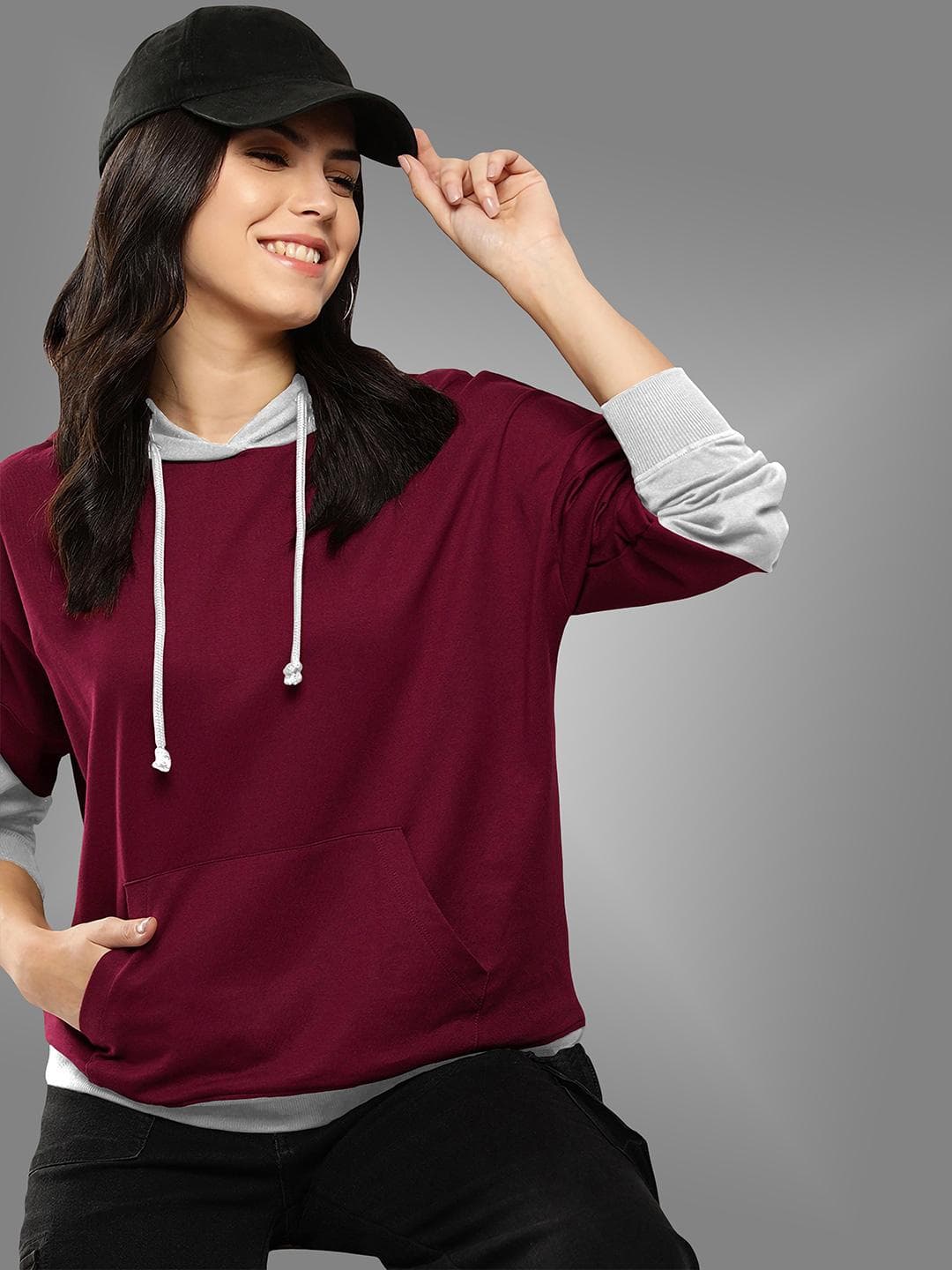BAESD Fleece Hooded Pullover Sweatshirt