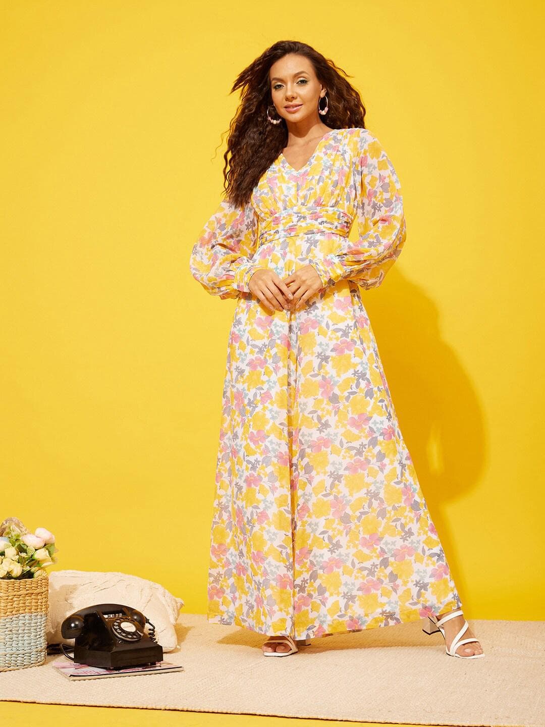 QUIERO Printed Culotte Jumpsuit