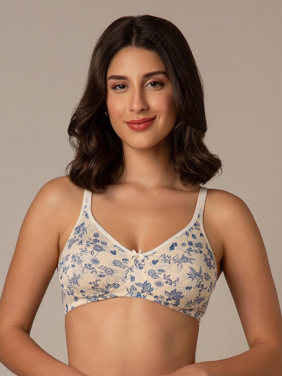 Buy Amante Floral Bra Full Coverage - - Apparel for Women
