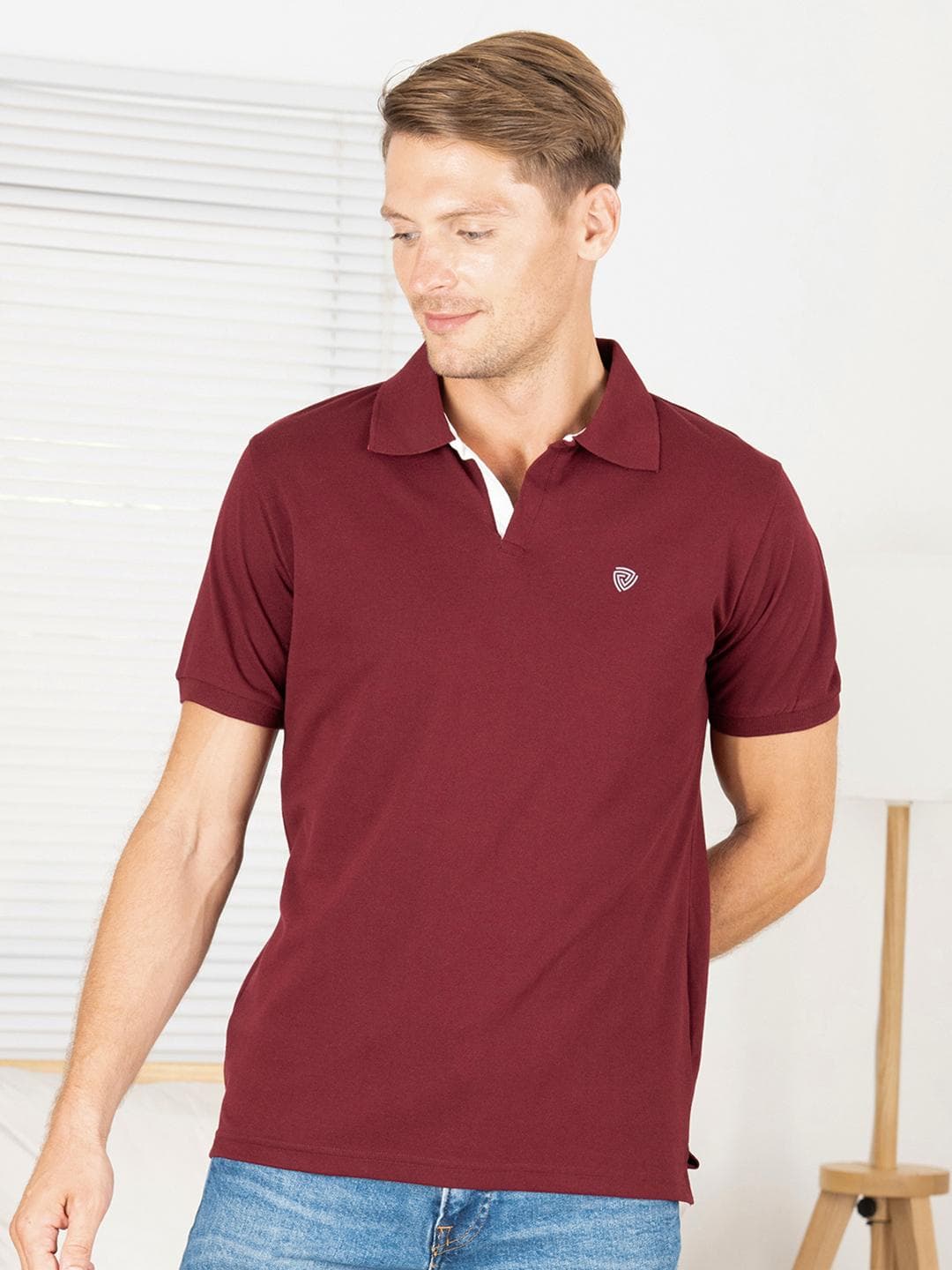 Buy Lux Cozi Polo Collar Lounge Tshirts - - Apparel for Men