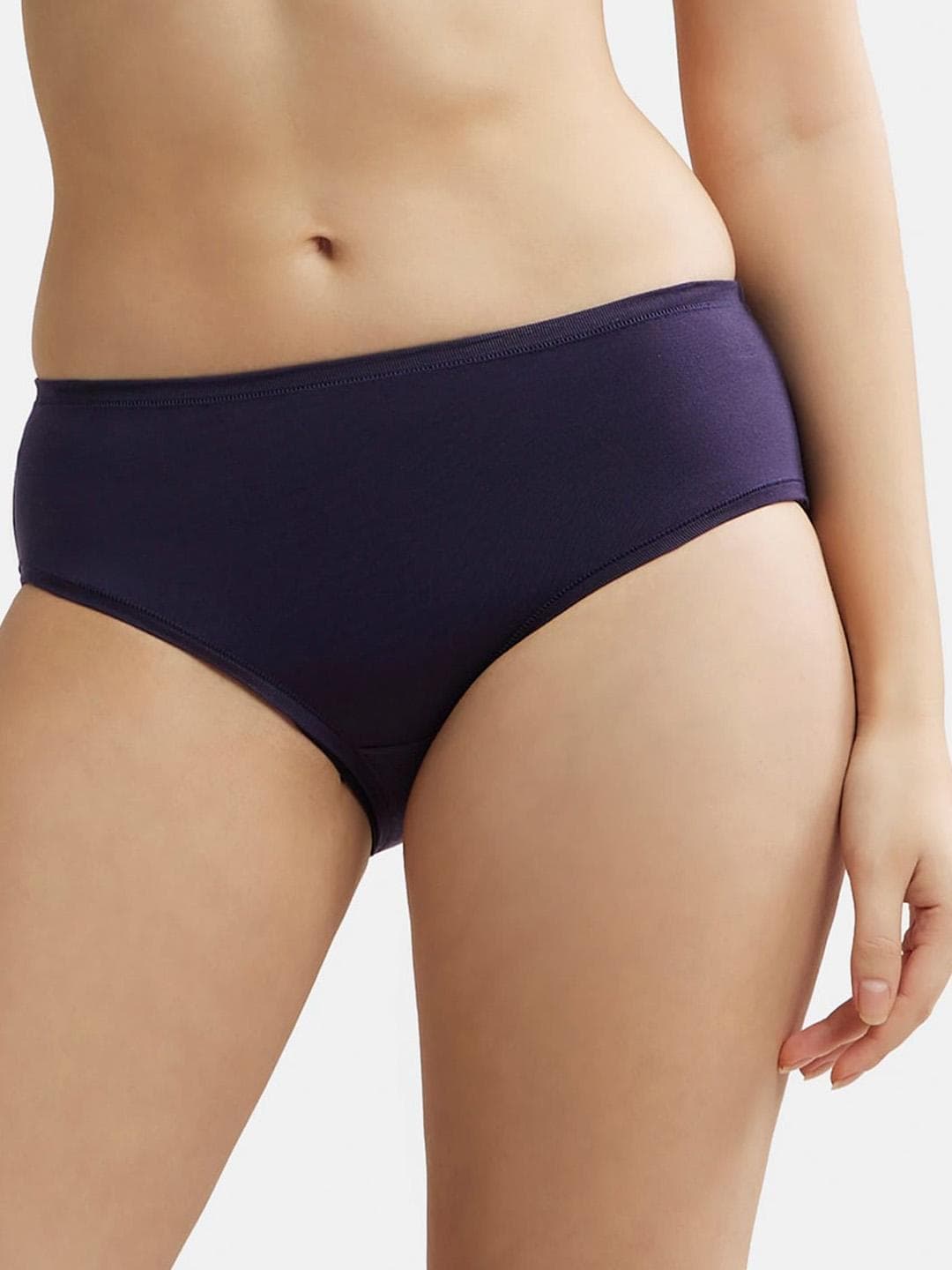 Jockey High Coverage Tencel Lyocell Elastane High Waist Hipster StayFresh Treatment-JW02