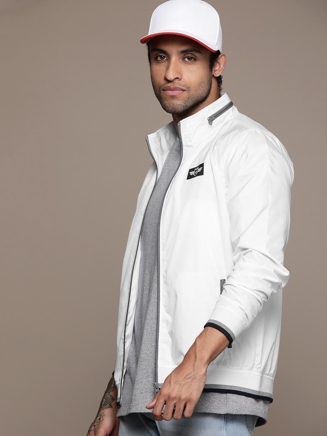 Roadster Men Windcheater Bomber Jacket
