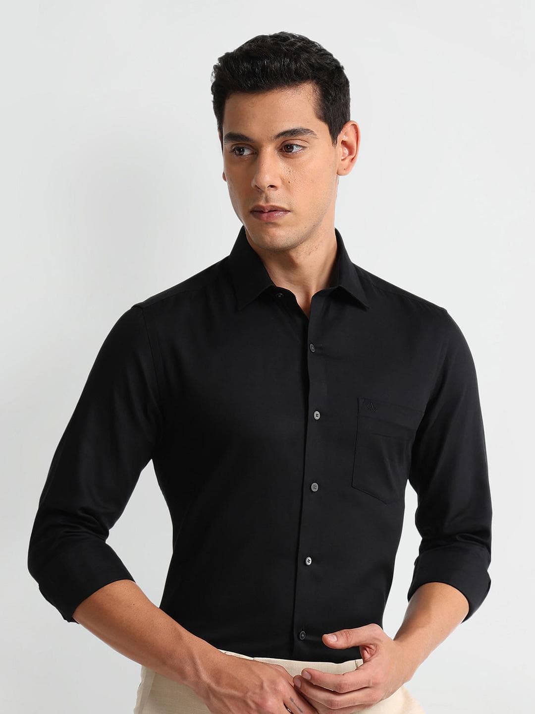 Arrow Manhattan Slim Fit Formal Pure Cotton Shirt
