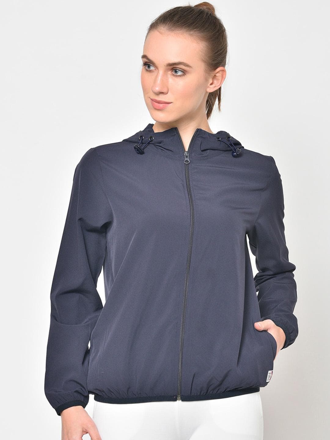 PERFKT-U Hooded Windcheater Antimicrobial Rapid Dry Sporty Jacket
