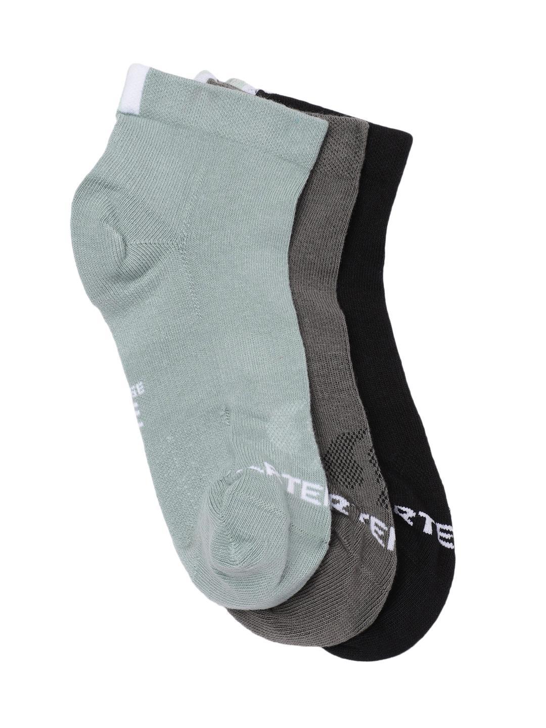 Buy Decathlon Adults Multicolored RS 160 Abrasion Resistant Tennis Socks - - Accessories for Men