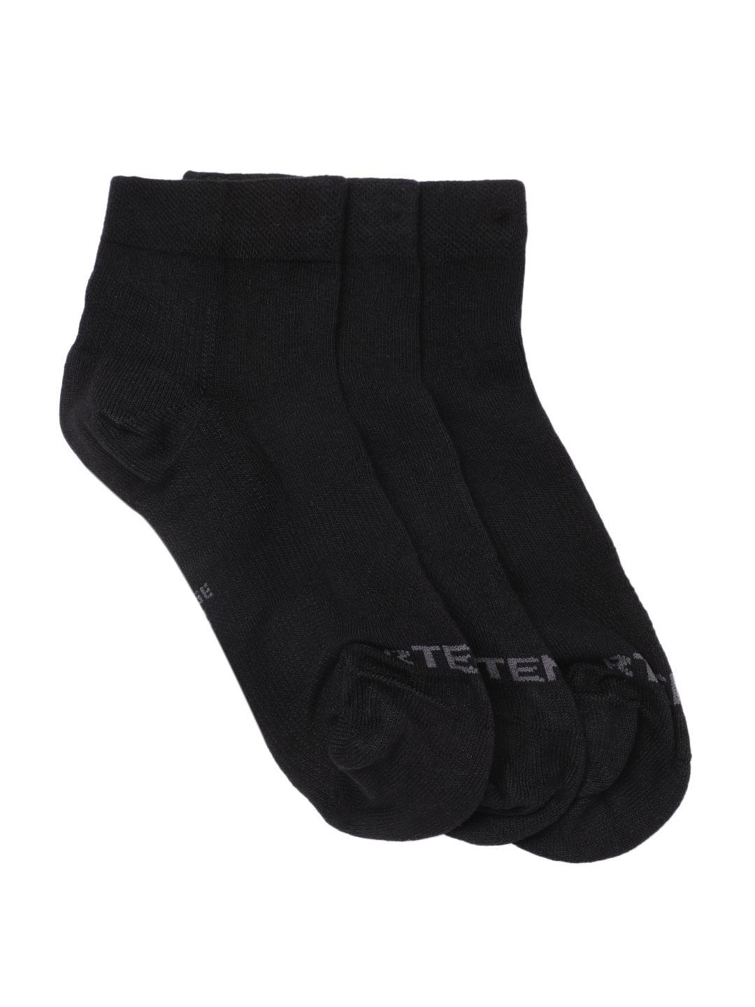 Buy Decathlon Adults Black RS160 Stability Tennis Socks Pack Of 3 - - Accessories for Men