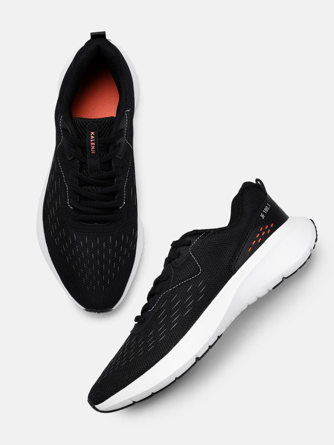 Decathlon Kalenji - Women Black Jogflow 100.1 Cushioned Running Shoes