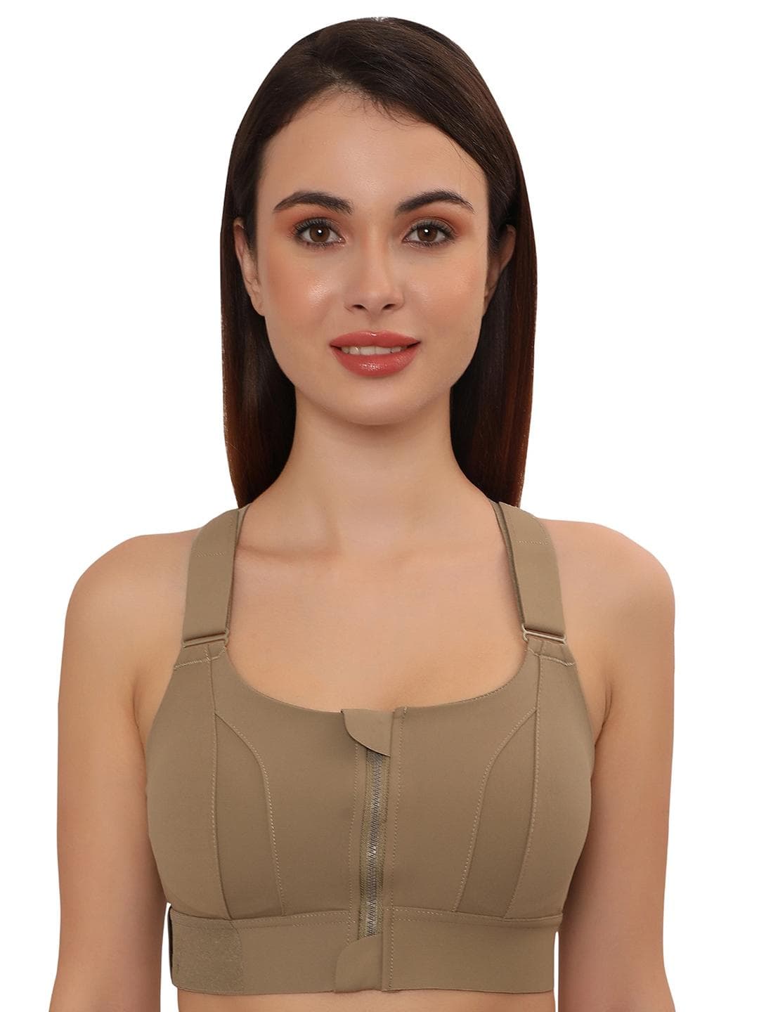 Glamoras Full Coverage Heavily Padded Workout Bra With All Day Comfort