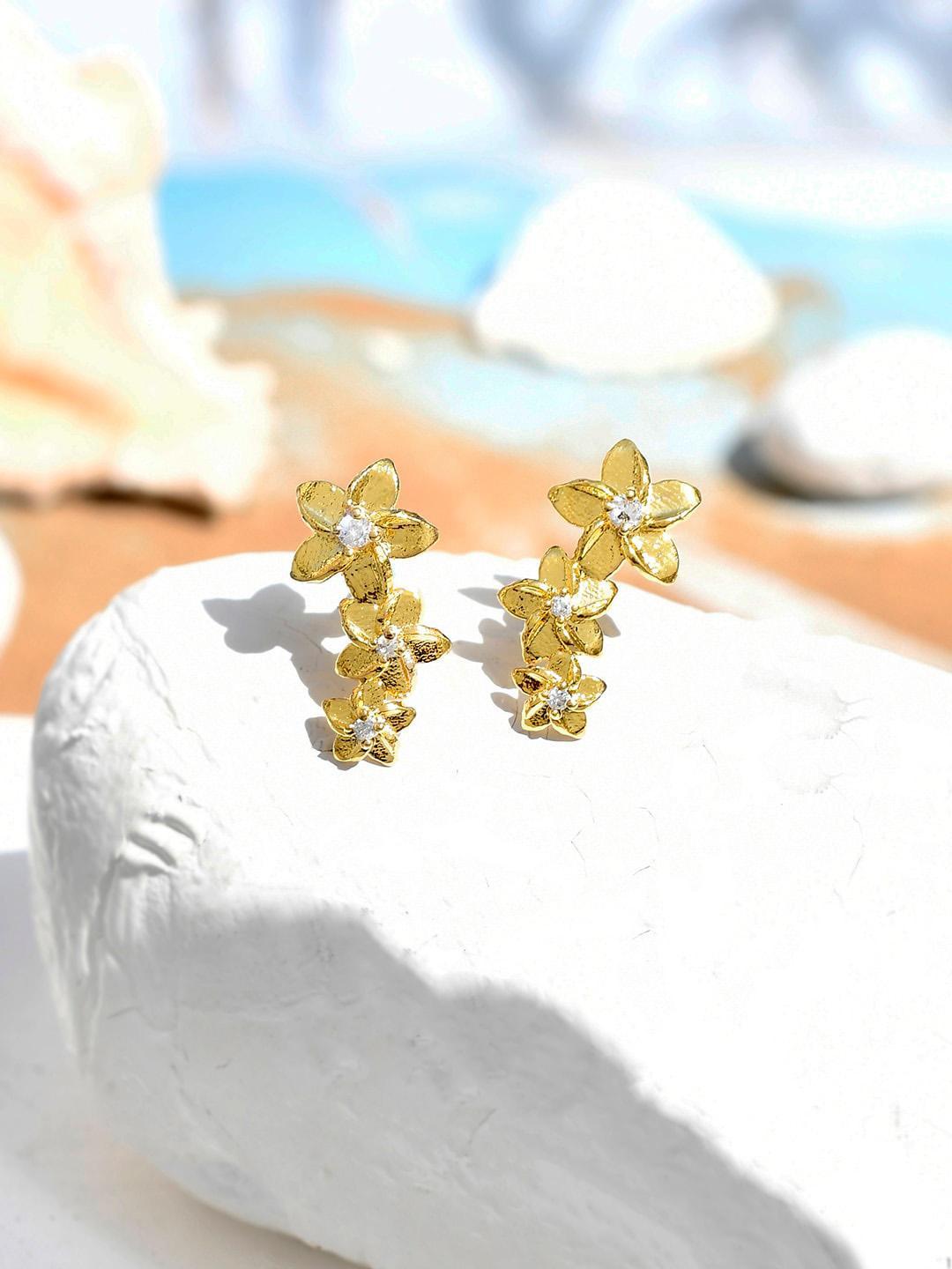 Buy Voylla Hawaii Plumeria Ear Crawler - - Accessories for Women