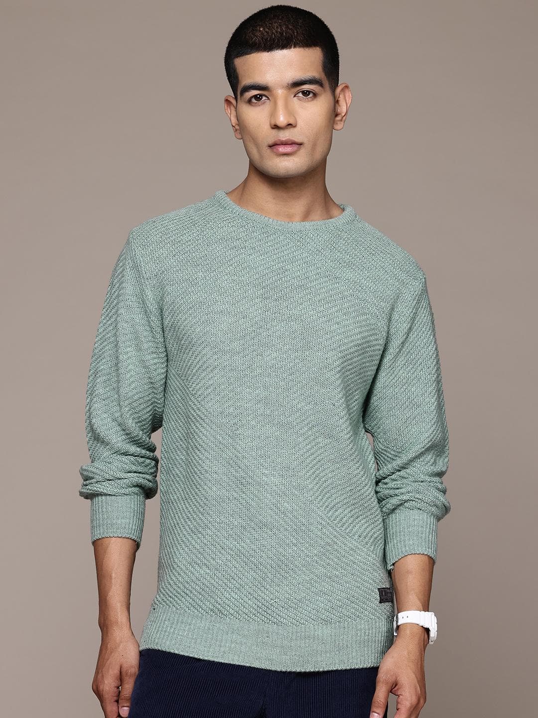 The Roadster Lifestyle Co. Acrylic Ribbed Pullover