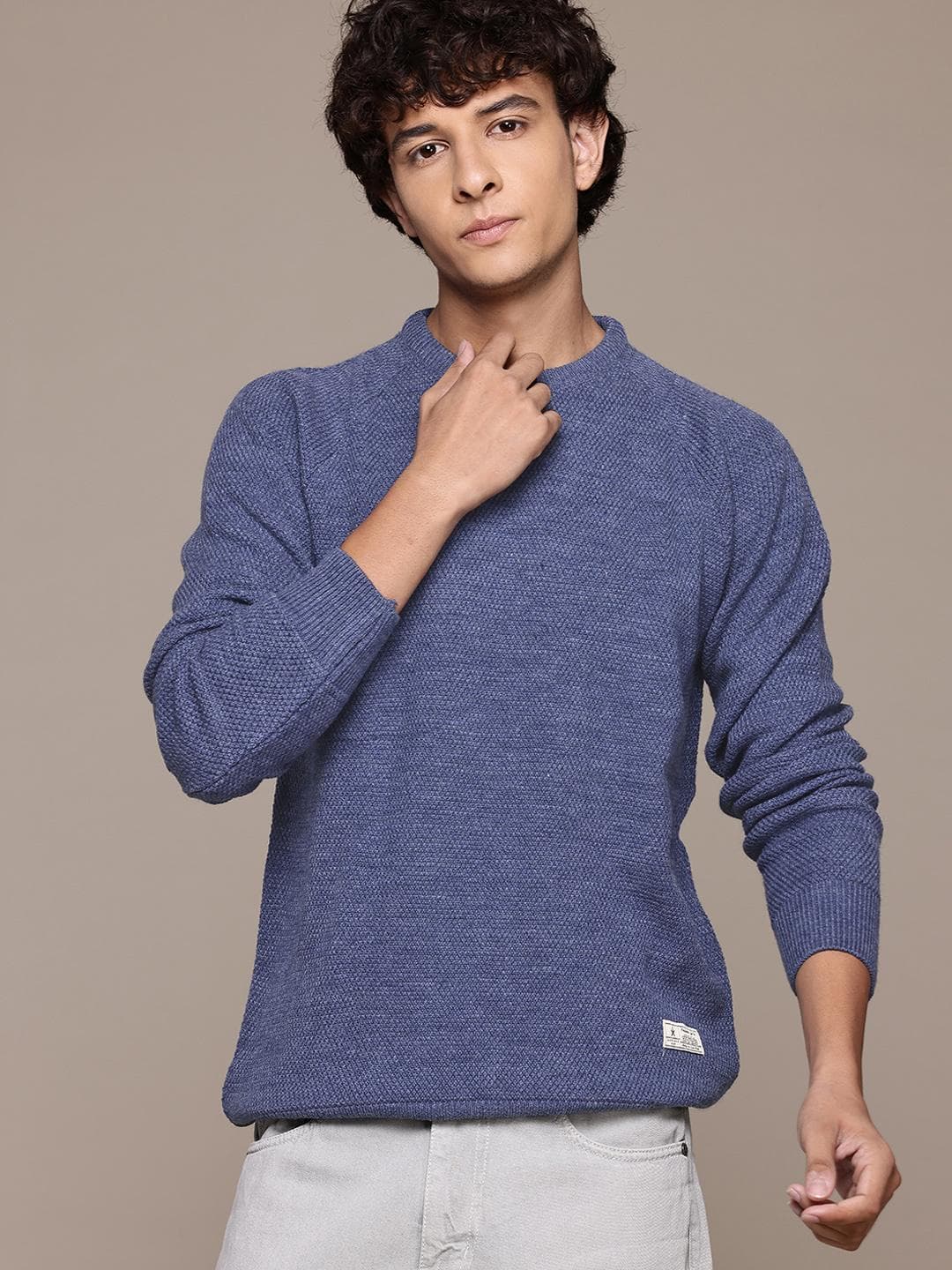 The Roadster Lifestyle Co. Men Acrylic Pullover