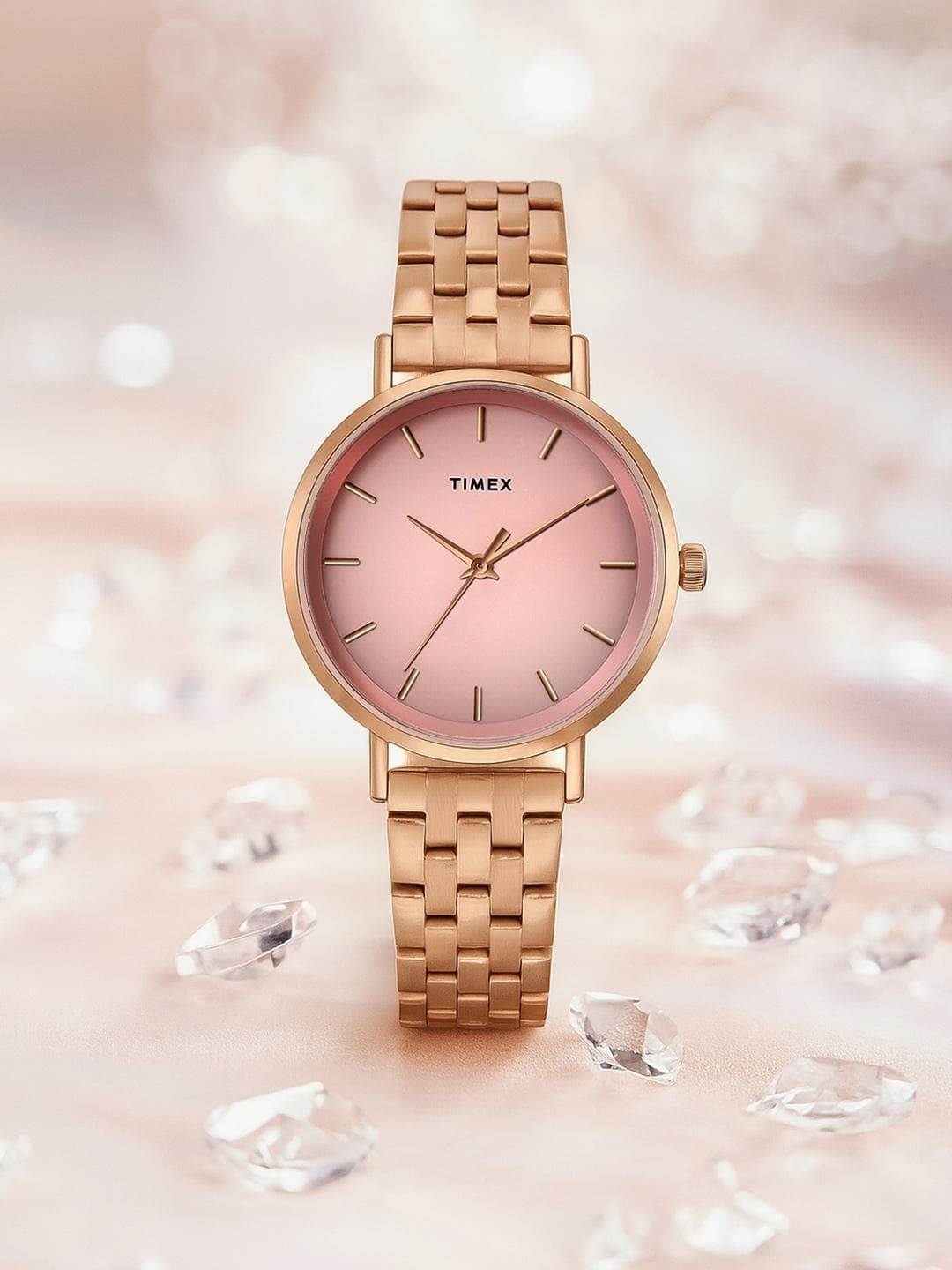 Timex Women Bracelet Style Straps Analogue Watch TWEL129SMU10